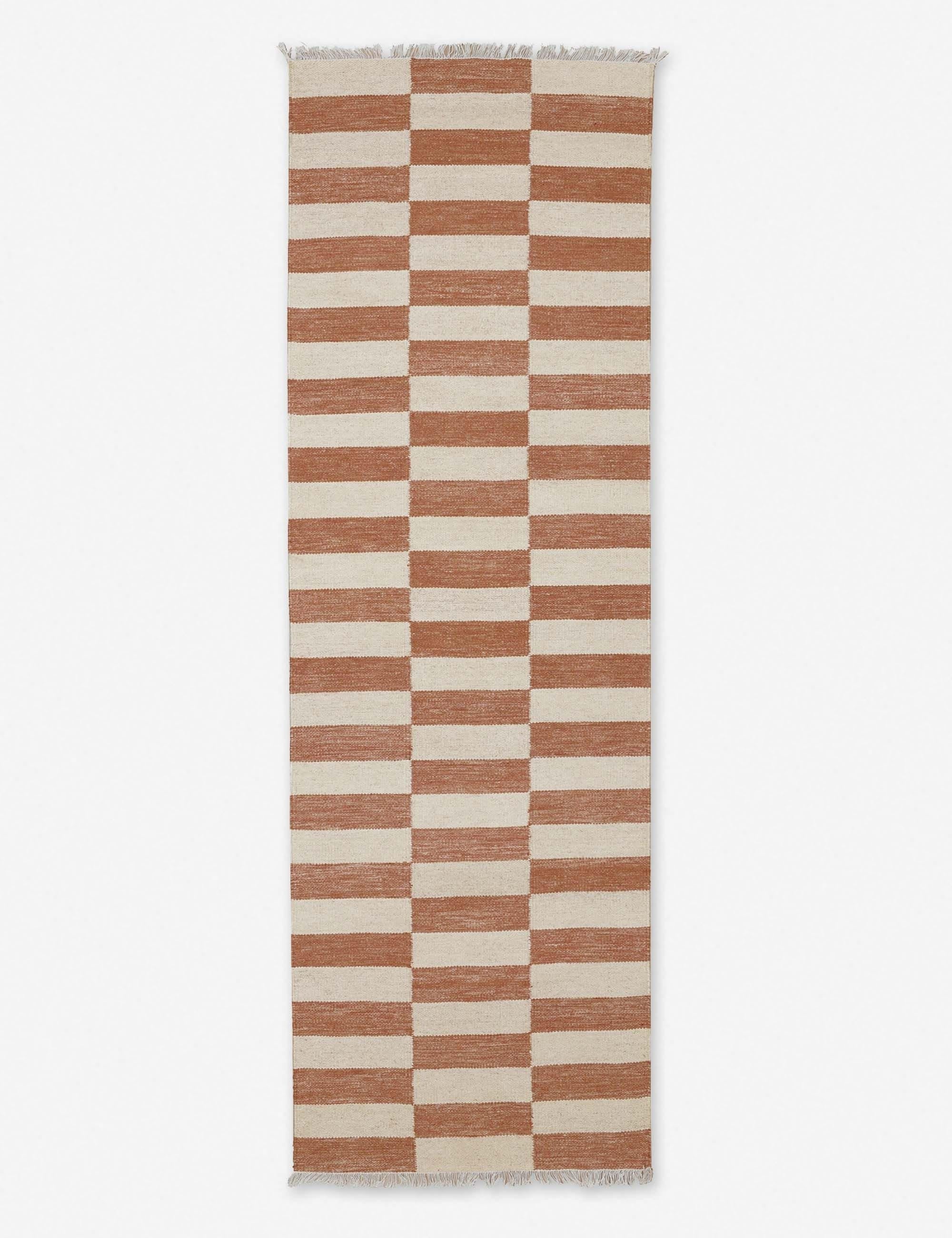 Lulu and Georgia Nurae Rug – Rust - view 2