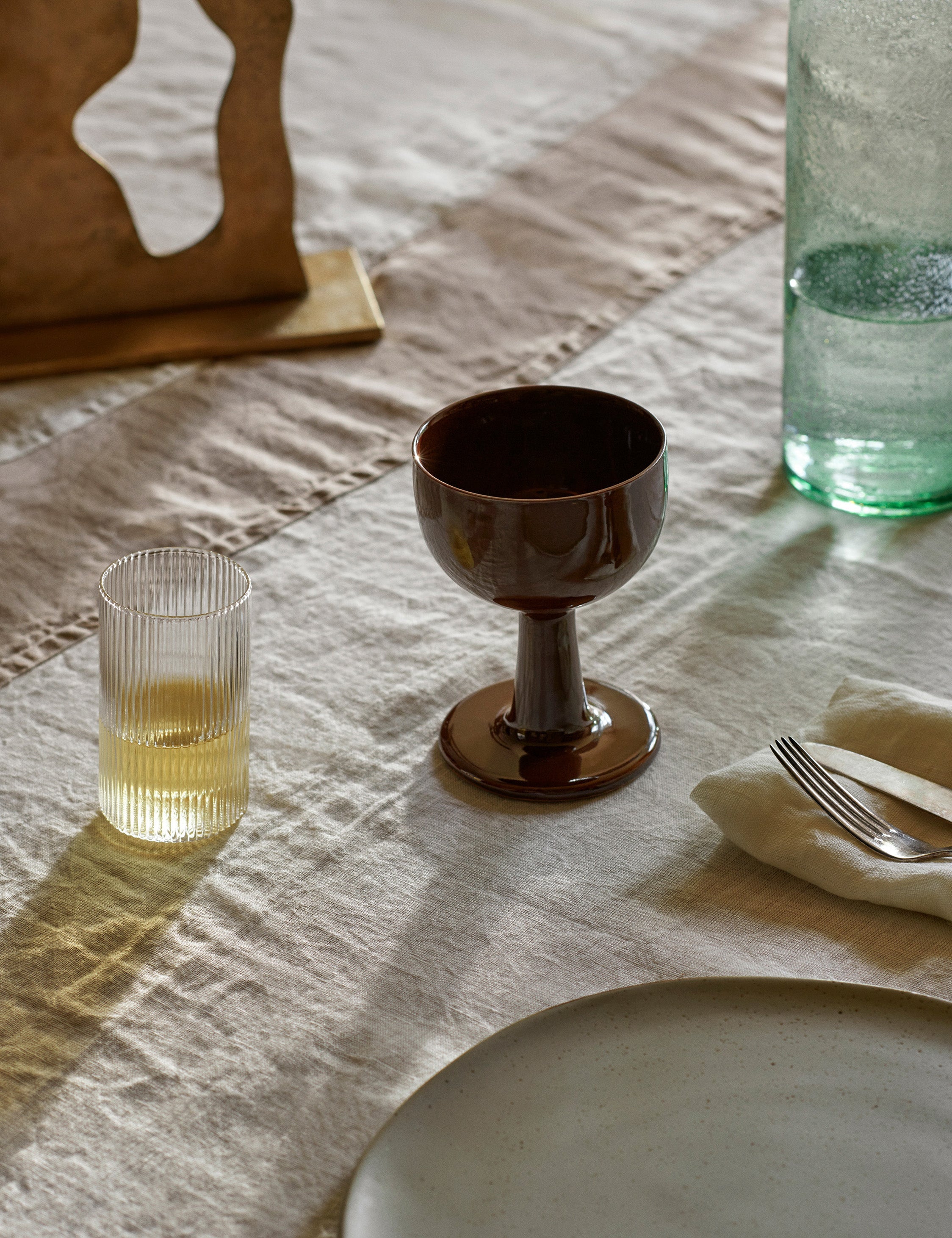 Lulu and Georgia Floccula Wine Glass by Ferm Living - view 6