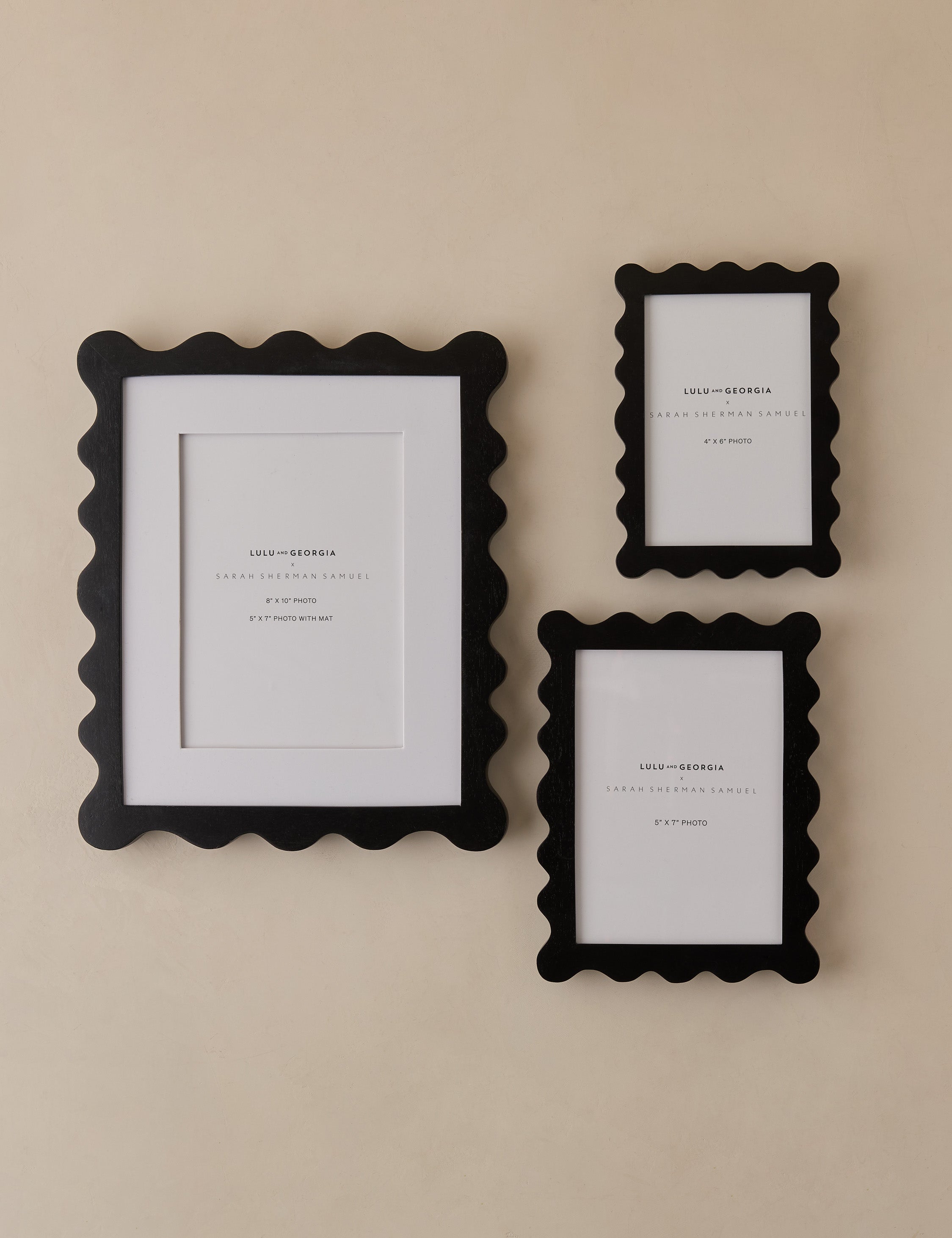 Lulu and Georgia Ripple Picture Frame by Sarah Sherman Samuel - view 2