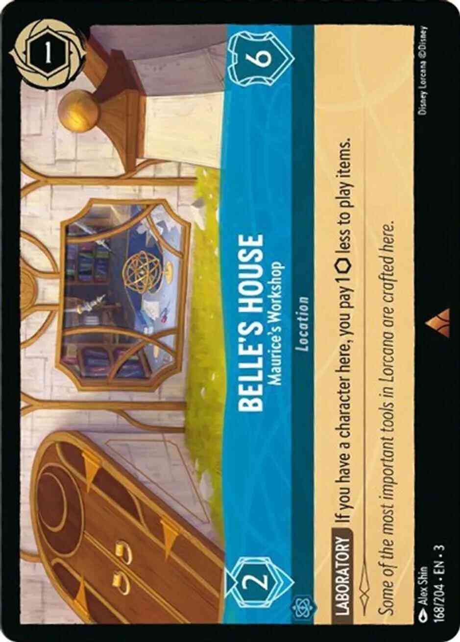 Lorcana Belle's House - Maurice's Workshop - 168/204 [Into the Inklands] [Non-Foil]