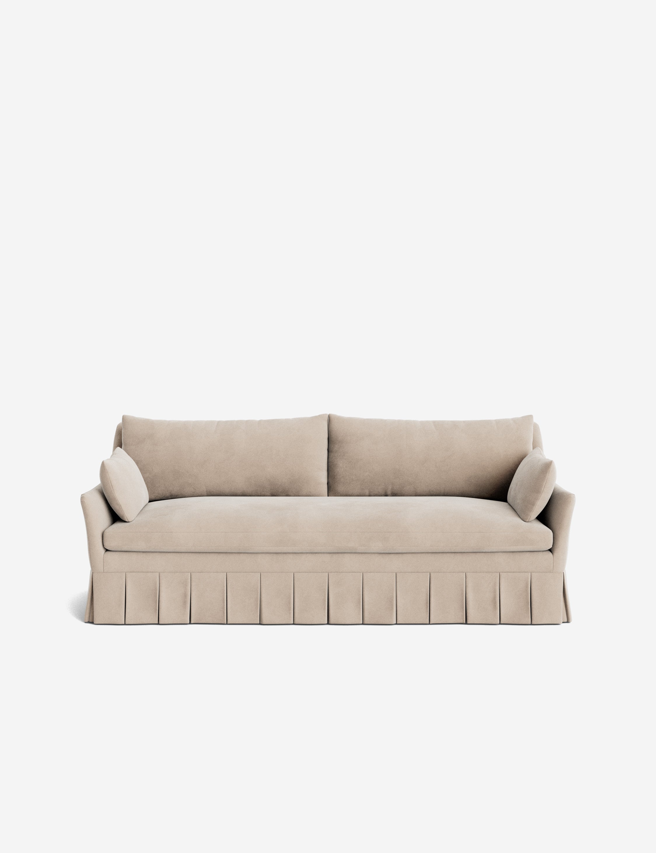Lulu and Georgia Portola Pleated Sofa - view 92