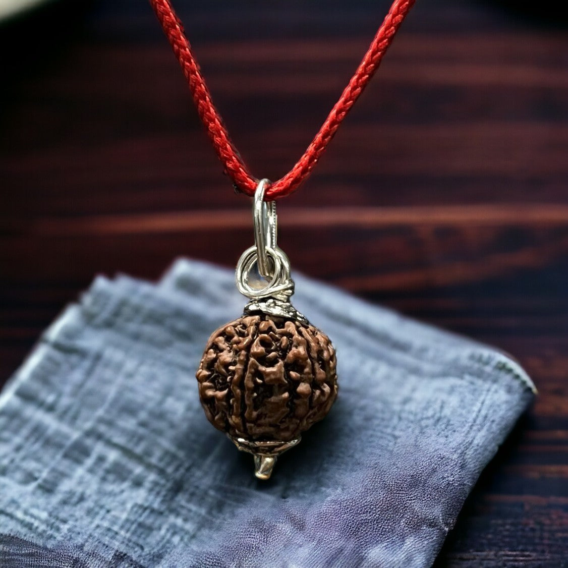 Soultheory Natural 6 Mukhi Nepali Rudraksha - Chhey Mukhi