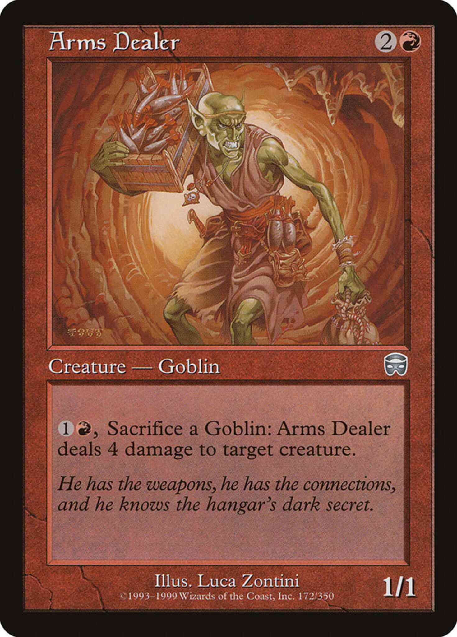 Arms dealer 172 – Magic Arms Dealer [172] [Mercadian Masques] [Non-Foil]