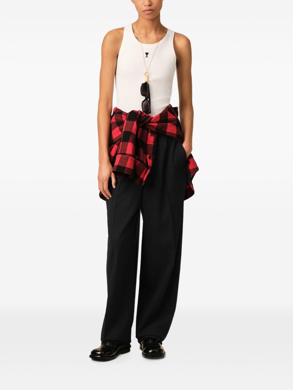 Ami Paris Trousers – 100% Wool - view 5