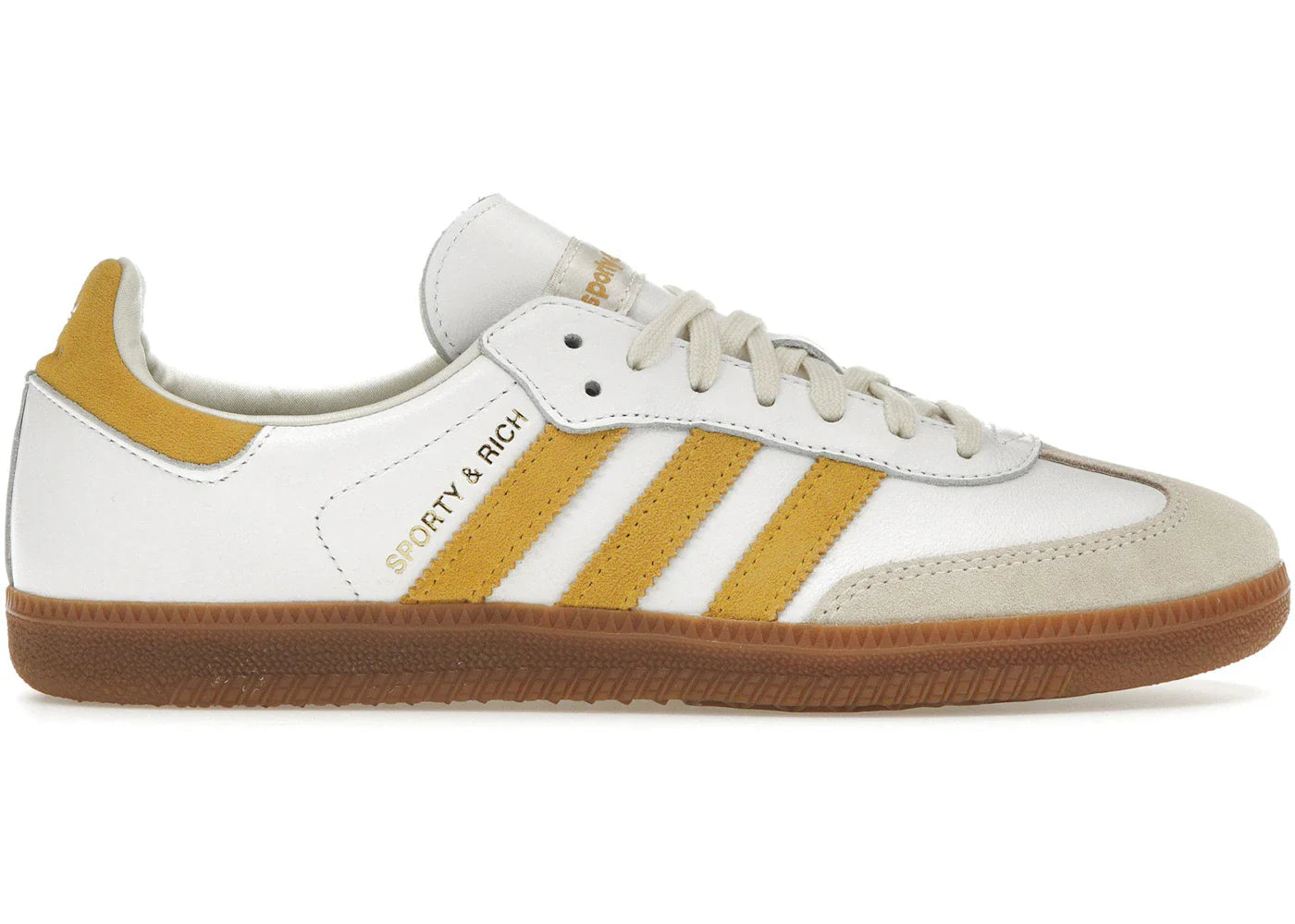 Sporty rich white – Adidas Samba Sporty & Rich White Bold Gold