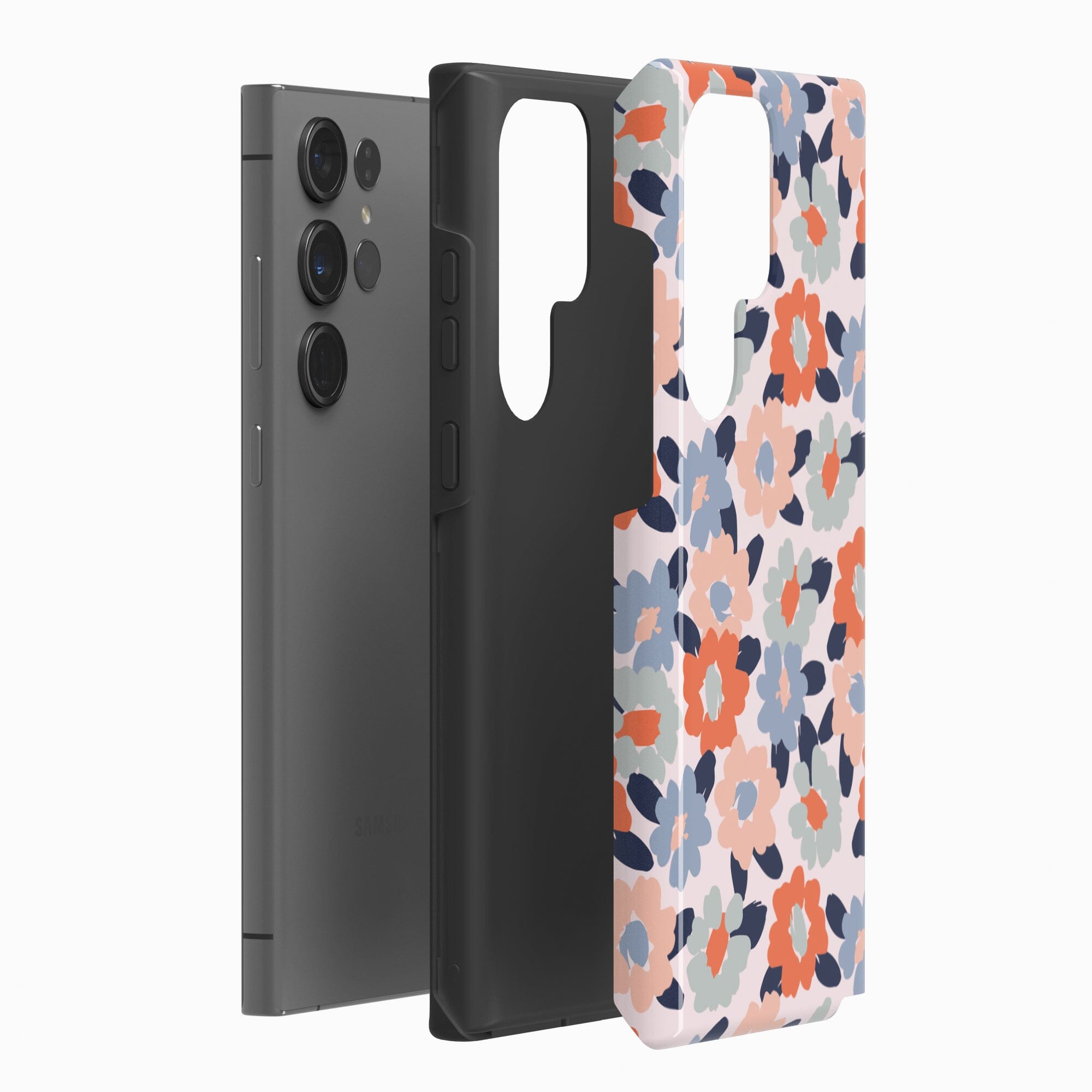 Casetry Field of Flowers | Pastel Floral Samsung Case - view 6