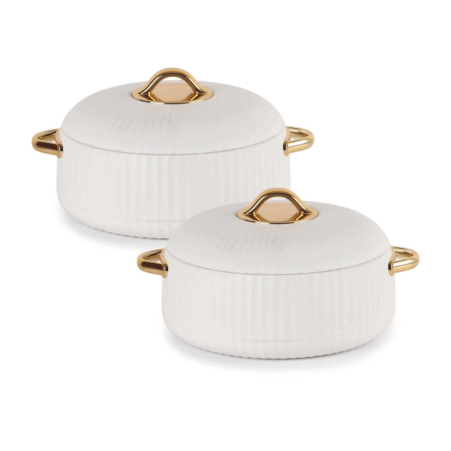 Cello Aurum Luxury Inner Stainless Steel Insulated Casserole Set | Set of 2 Pcs - view 6