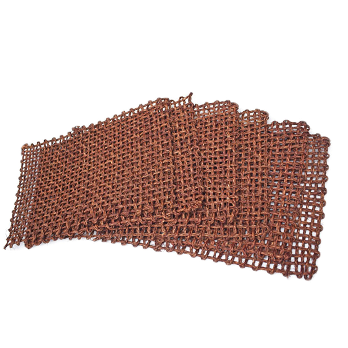 Brown - Kadam Haat Handmade Sabai Grass Table Mats ( Set Of 6) - view 2