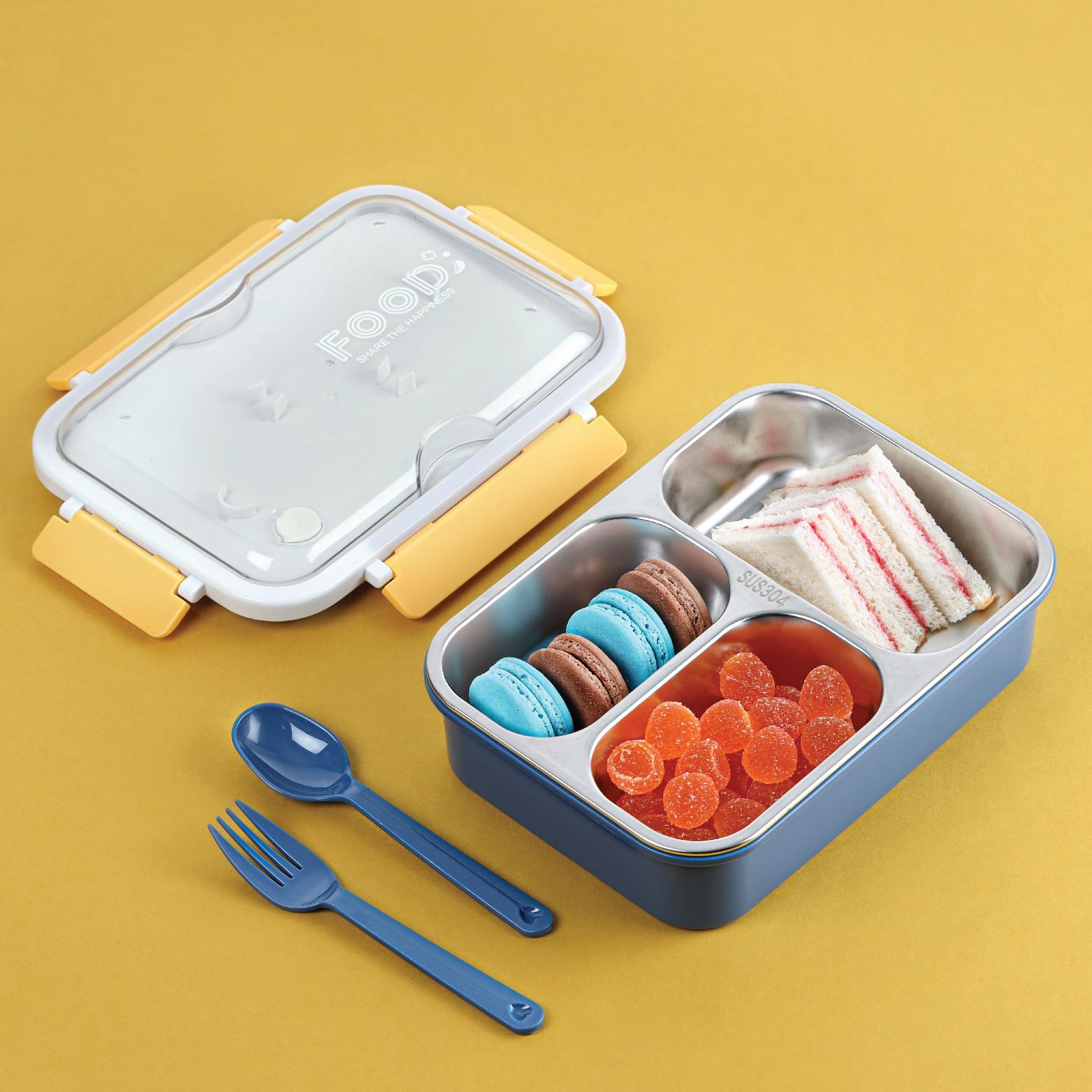 Cello Meal Buddy Insulated Lunch Box with Flatware - view 3