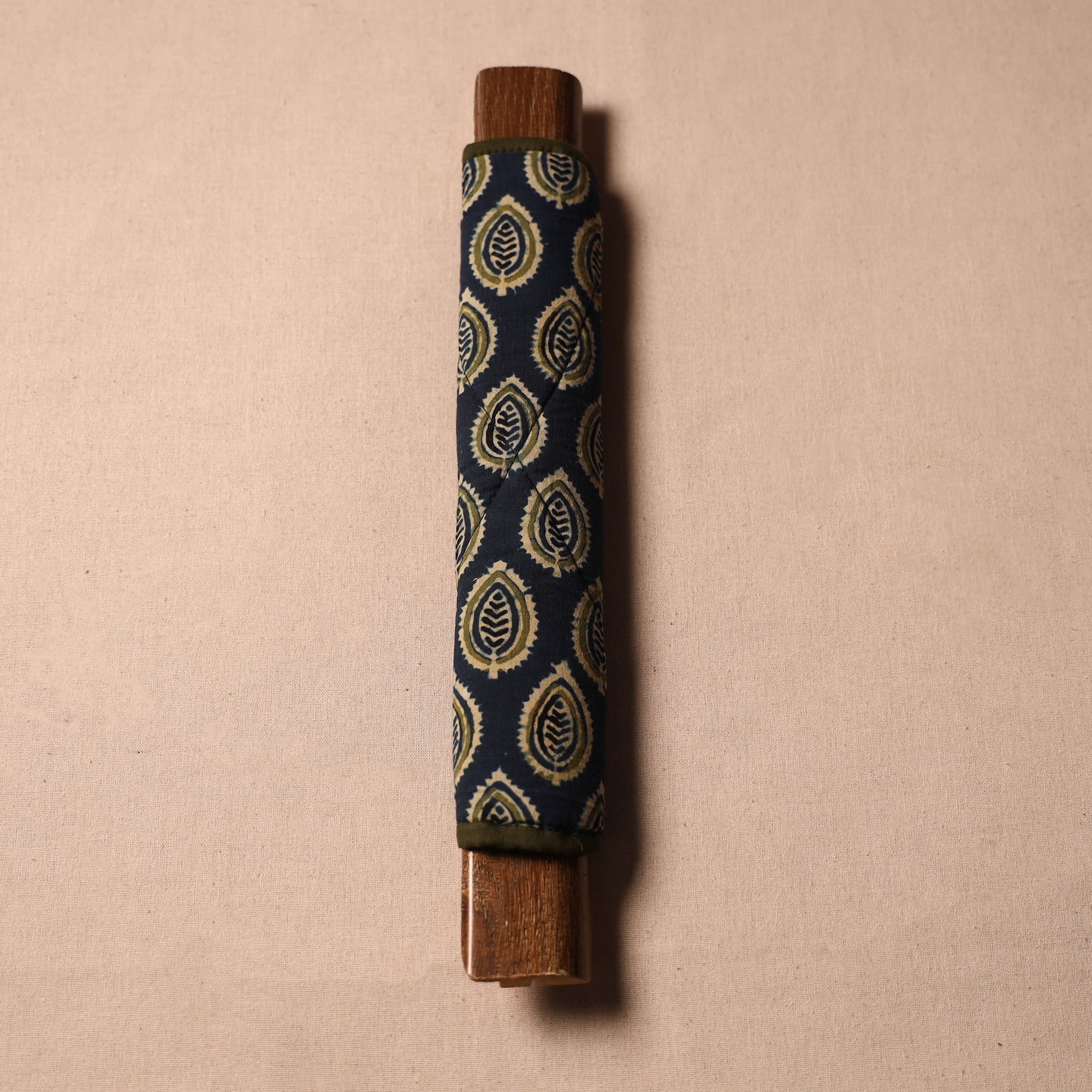 JALPARI Black - Handmade Cotton Fridge Handle Cover 115