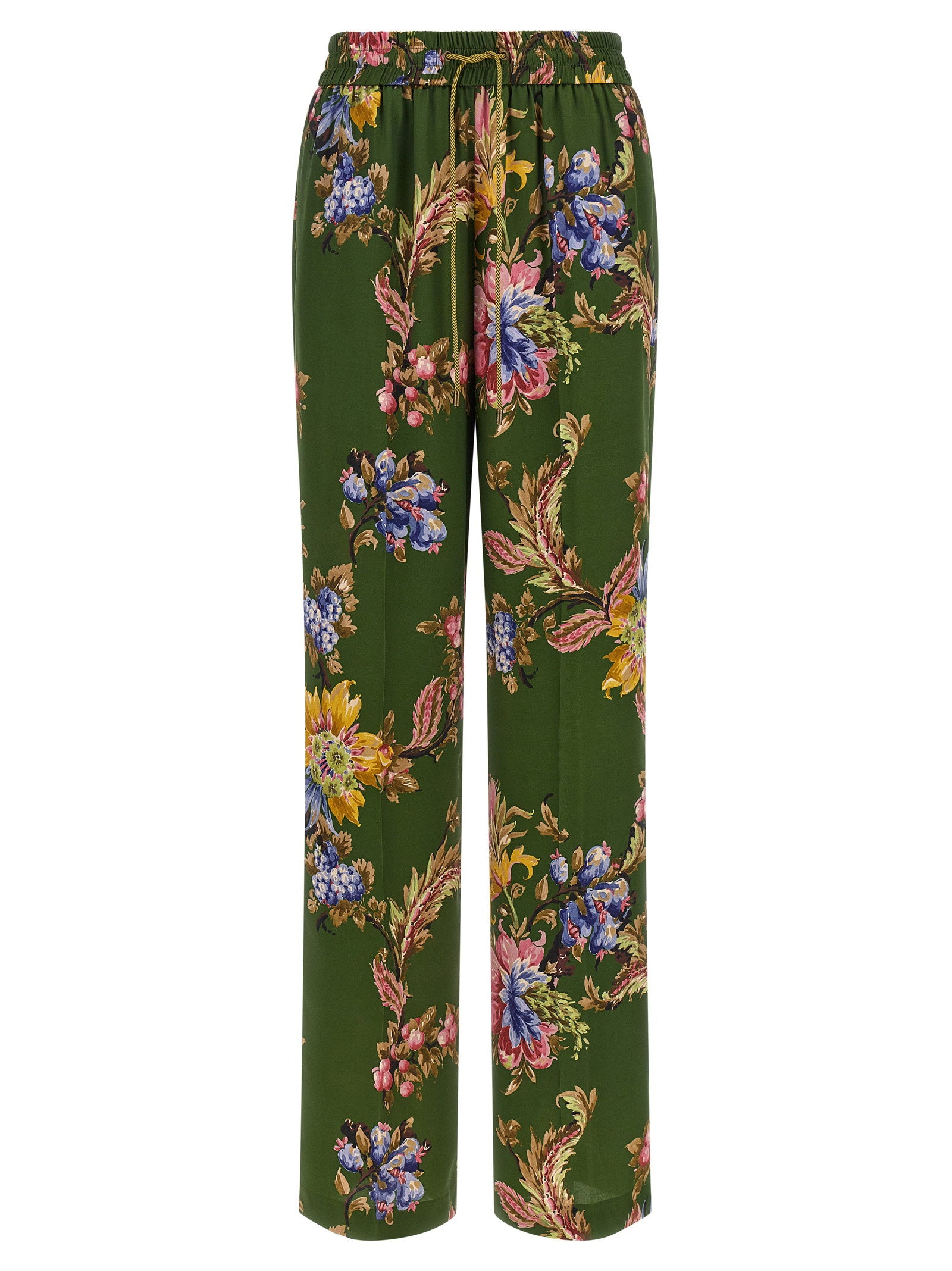 Etro Floral Print Trousers – 100% polyester