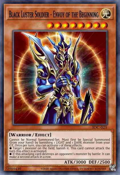 Yu-Gi-Oh! Black Luster Soldier - Envoy of the Beginning - SDSH-EN012 - Common - 1st Edition