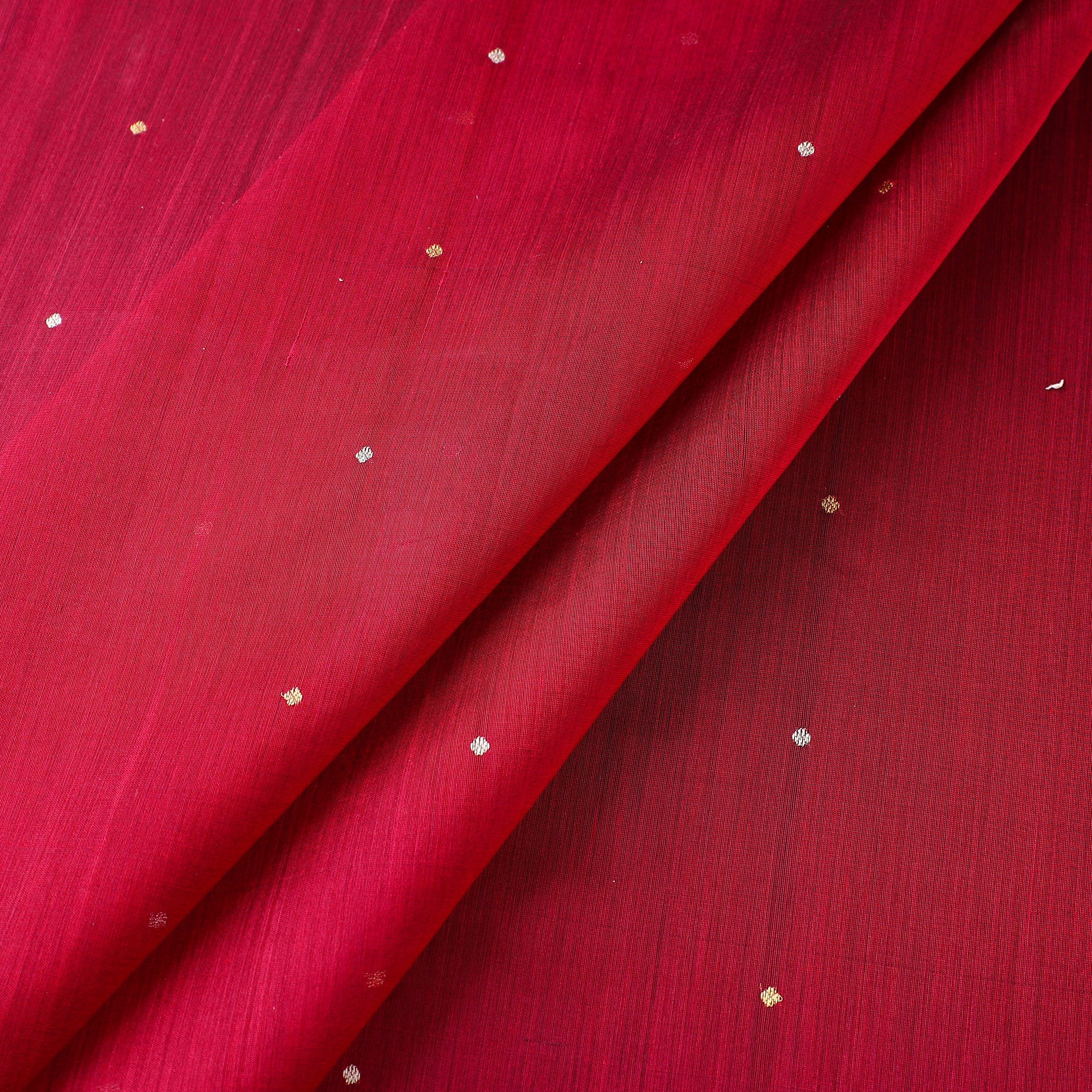 CHANDERI BY RAUPH KHAN Traditional Handloom Chanderi Silk Cotton Fabric 03 - view 2