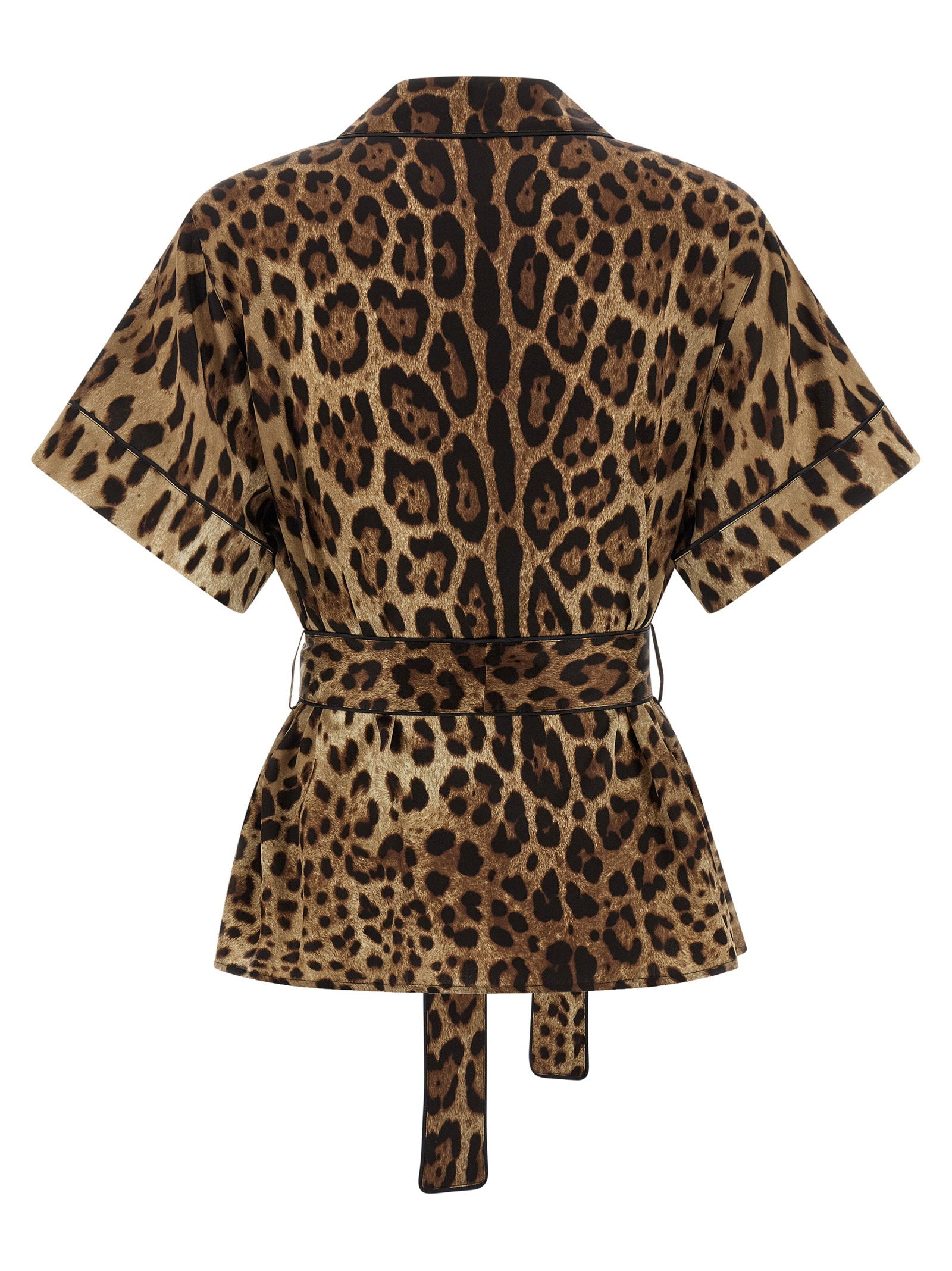 Dolce & Gabbana Leopard Shirt – 93% silk 7% elastane - view 2