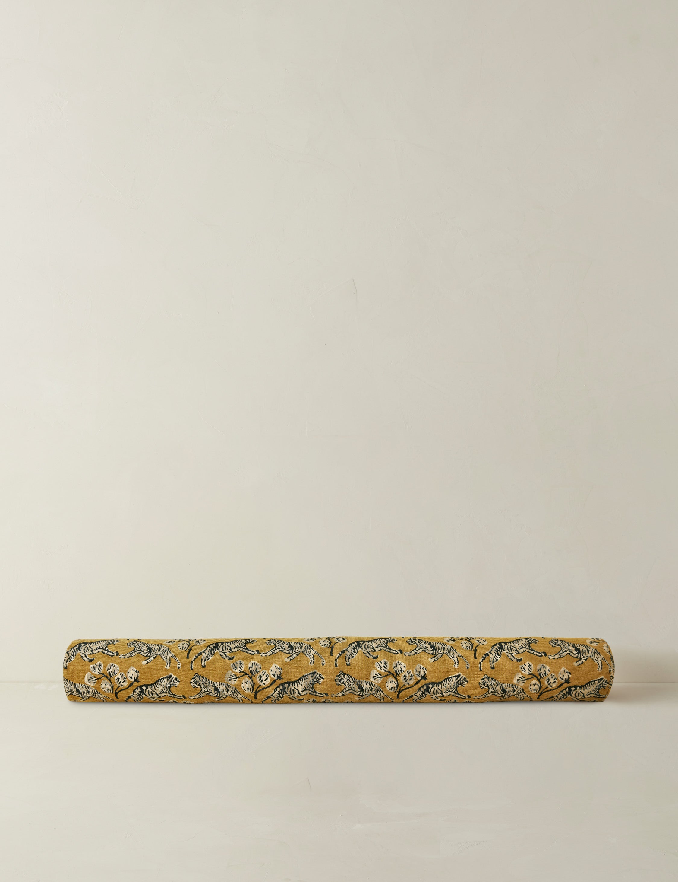 Lulu and Georgia Tiger Jacquard Long Bolster Pillow by Sarah Sherman Samuel