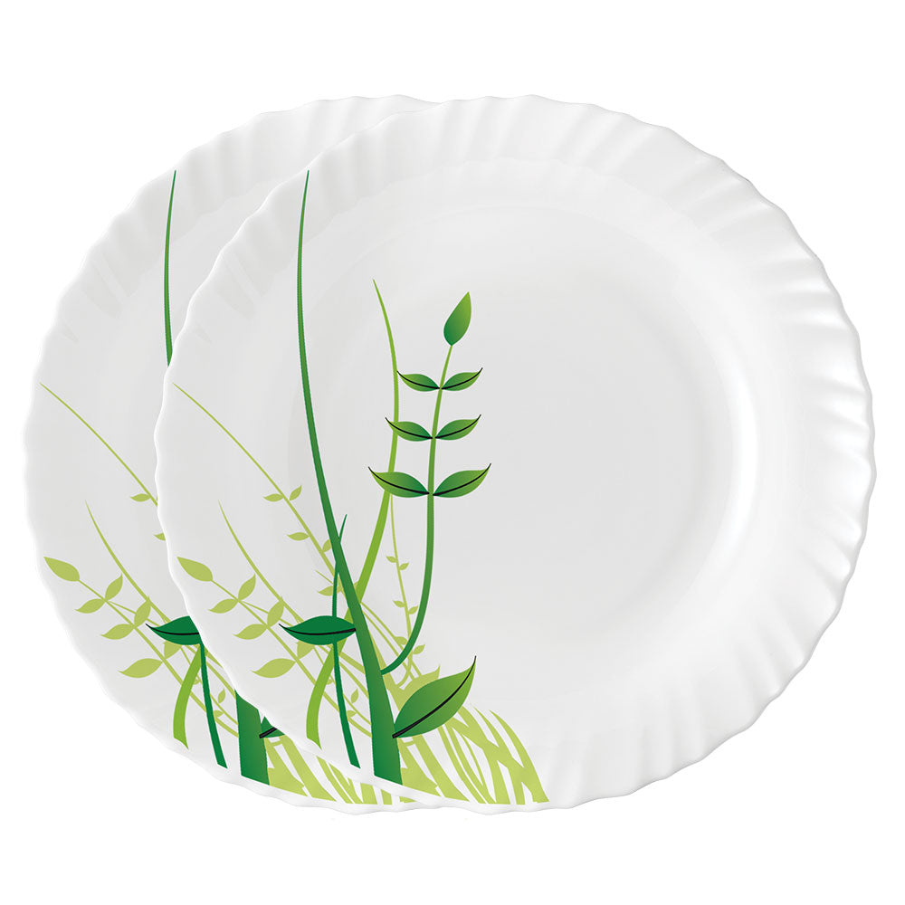 My Borosil Larah by Borosil Green Herbs Noodle / Soup Plate Set