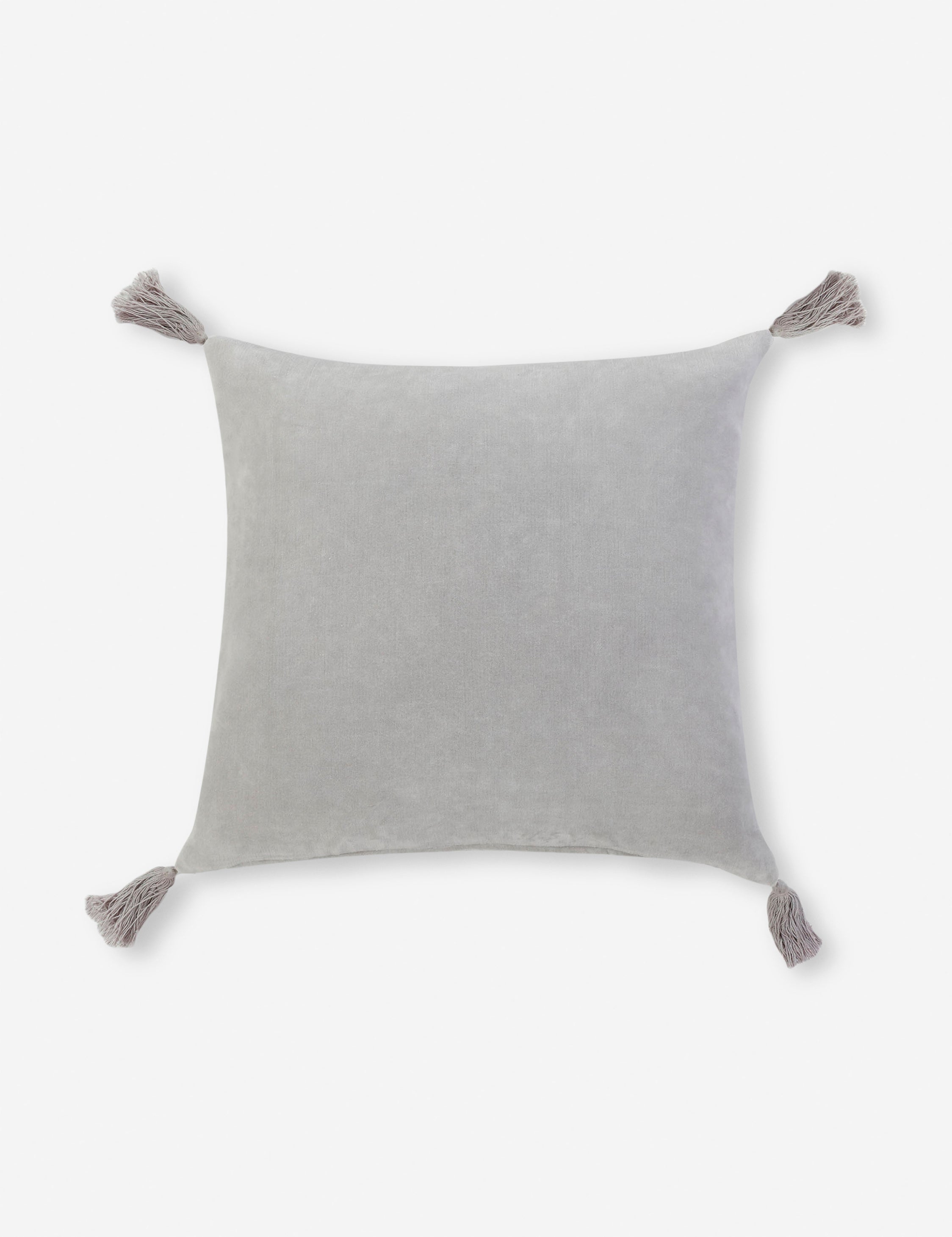 Lulu and Georgia Bianca Velvet Pillow by Pom Pom at Home - view 2