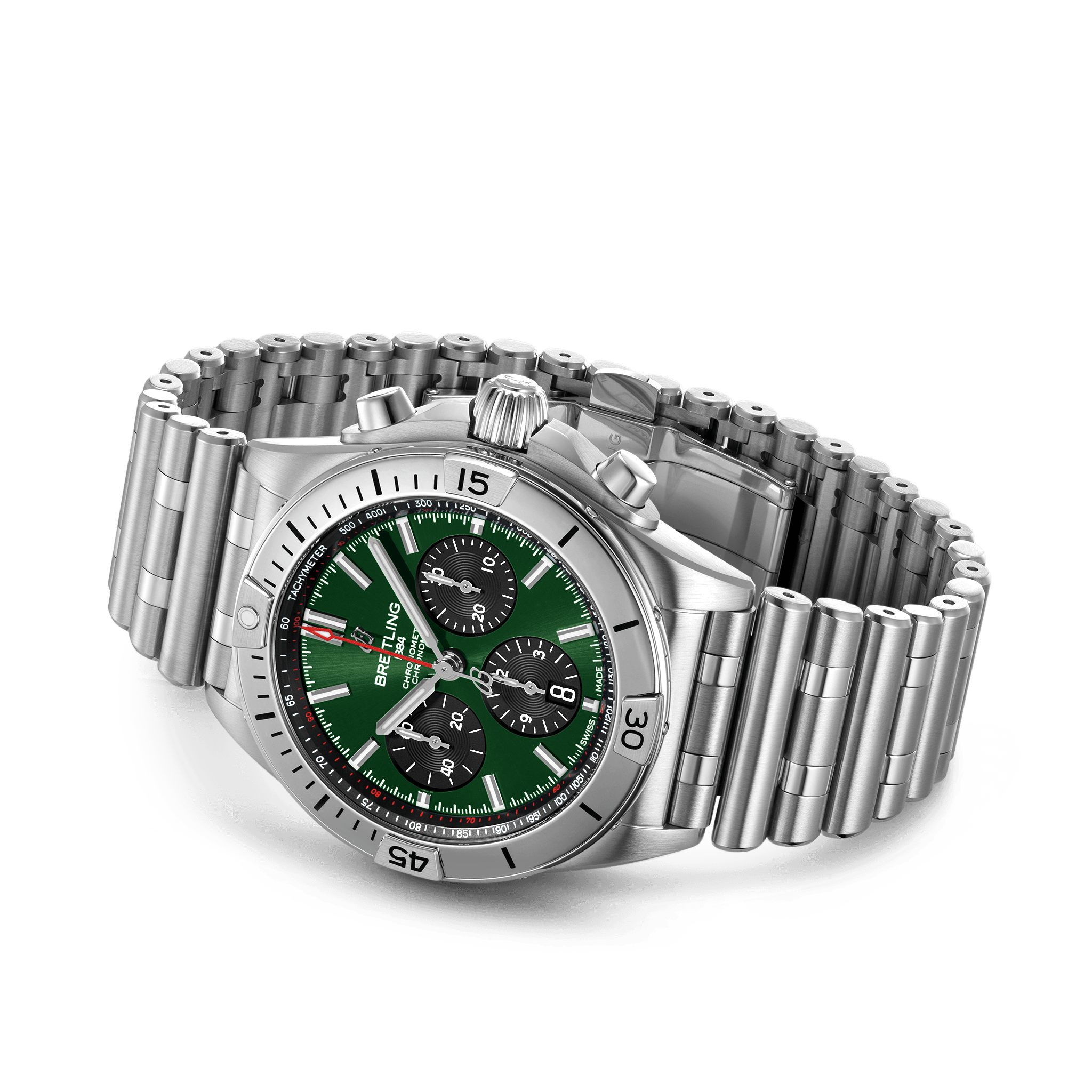 Breitling Chronomat B01 Green Dial Men 42mm - view 2