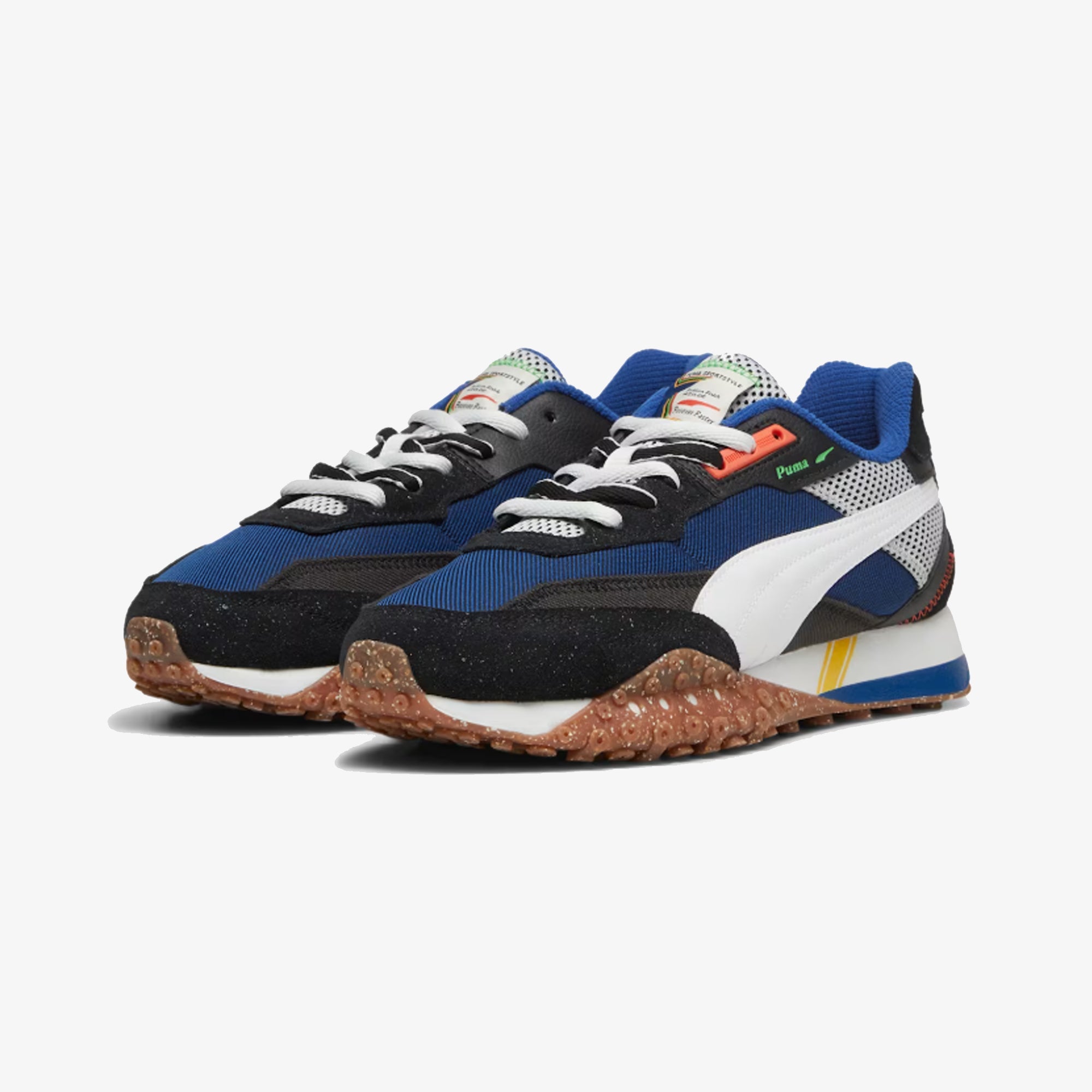 Puma | BLKTOP RIDER PODIUM { BLACK/ROYAL - view 2