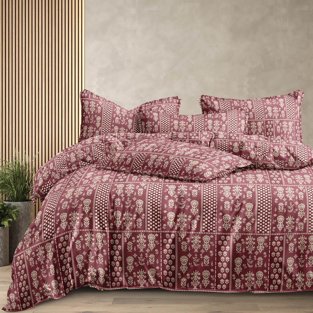 Swayam India Grand Opal Double Bedsheet with 2 Pillow Covers - 23508 - view 2