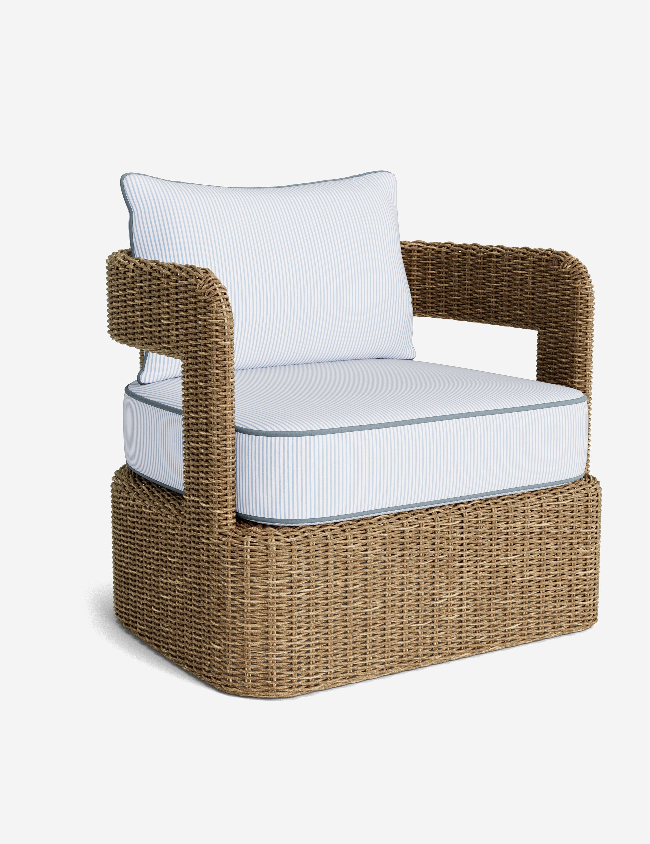 Lulu and Georgia Hadler Outdoor Swivel Lounge Chair - view 42