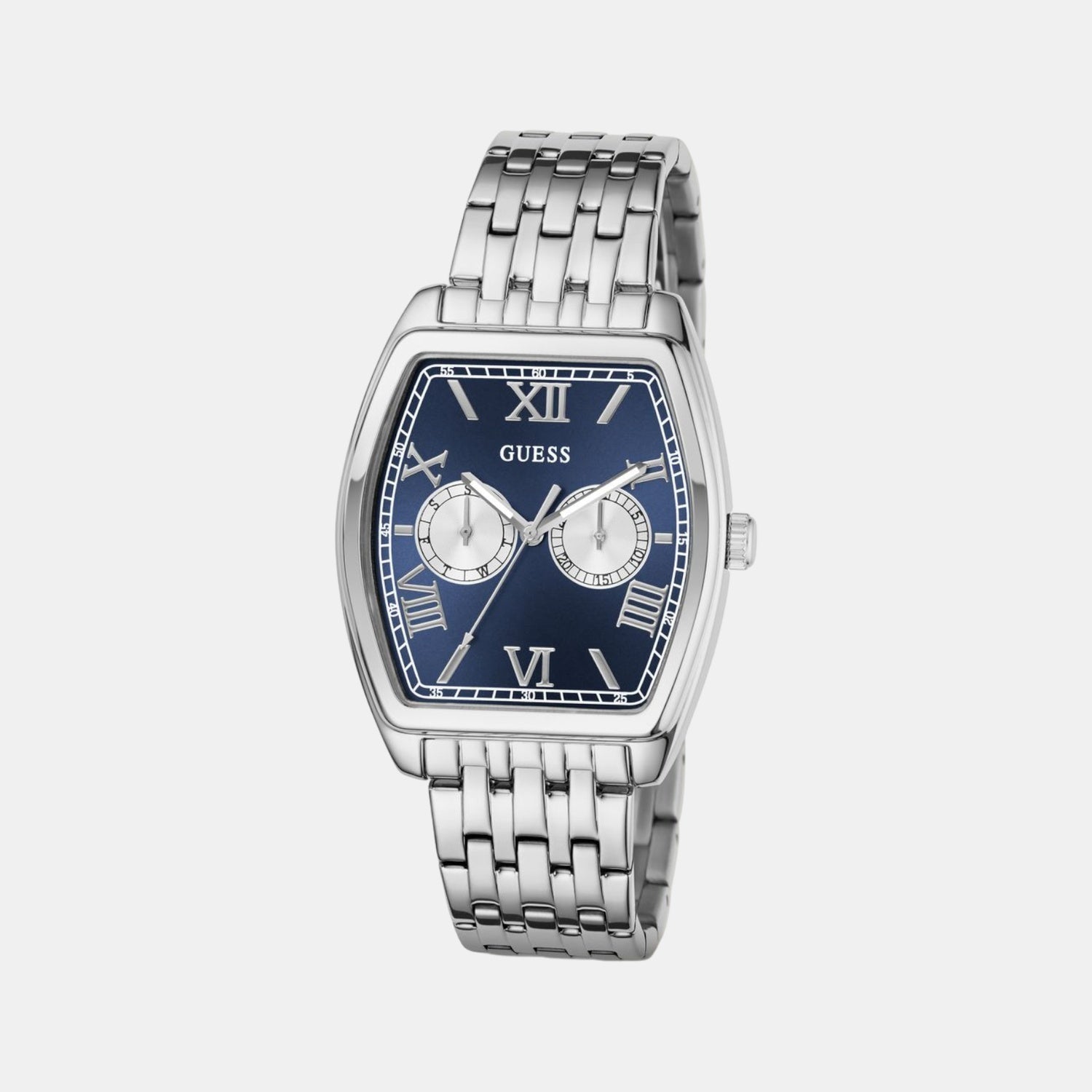 Guess Dress Men Quartz Blue Dial Multi-Function Recycled Steel Watch GW0975G1 - view 2