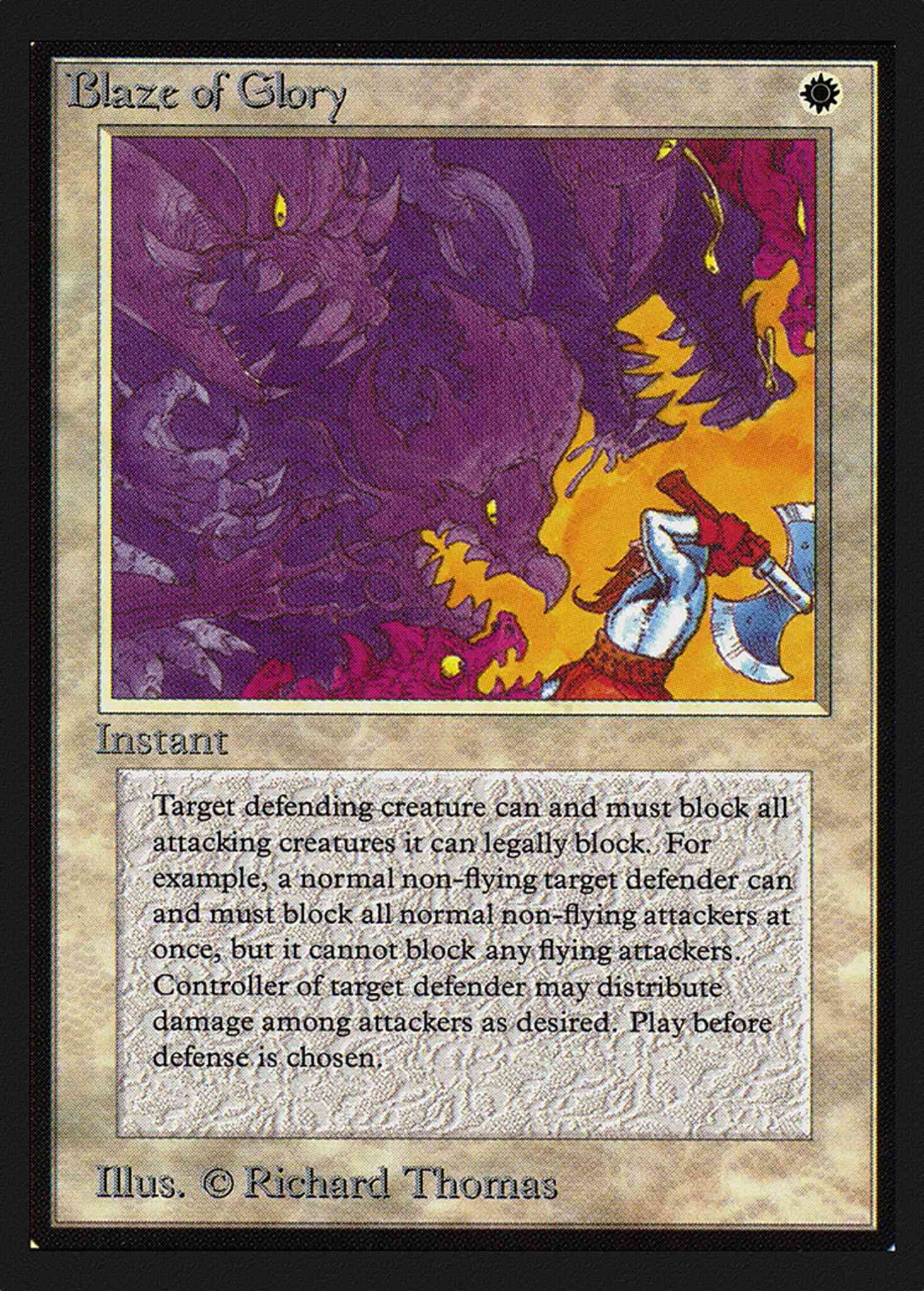 Magic Blaze of Glory [6] [Collectors Edition] [Non-Foil]