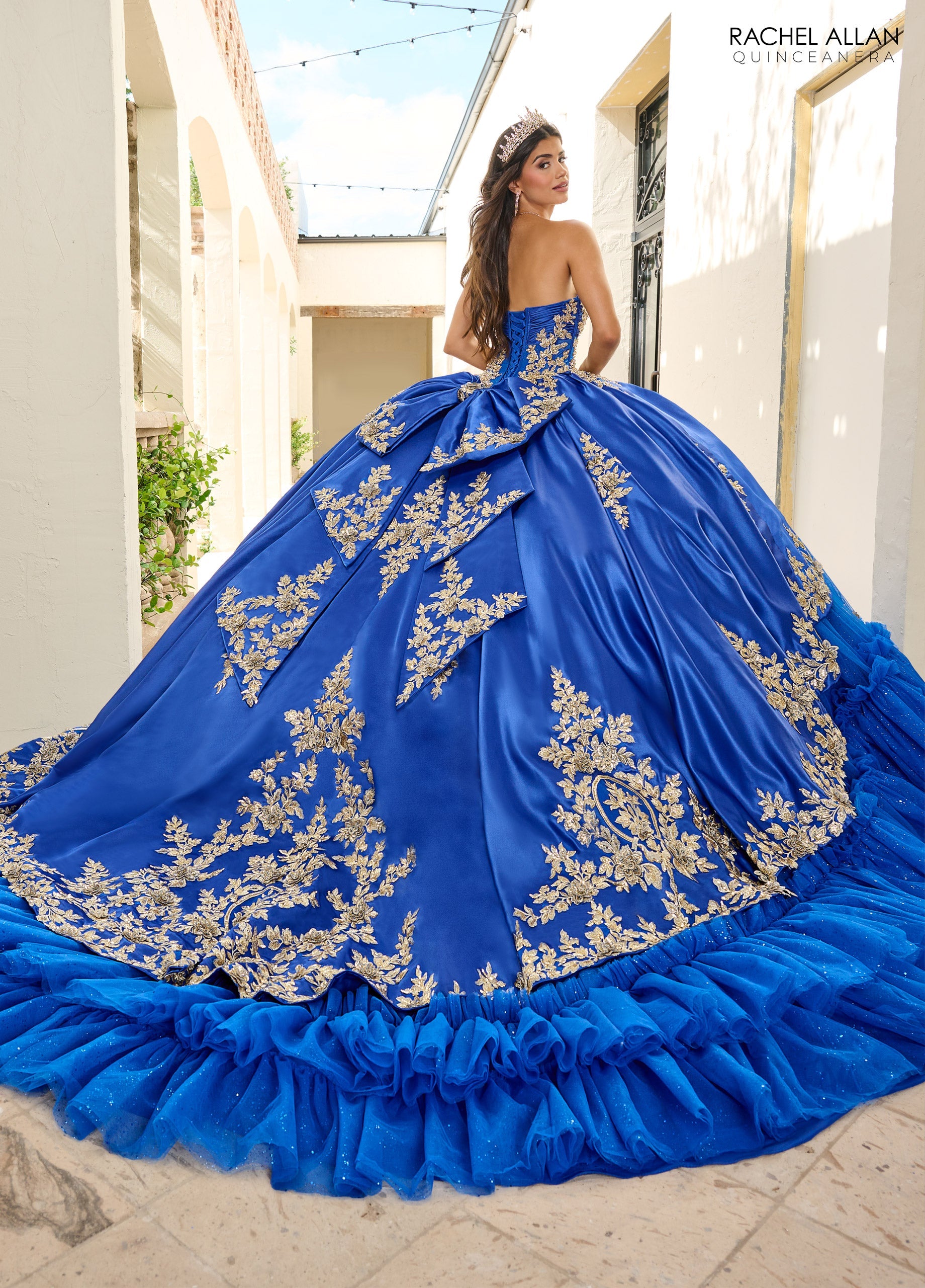 Mary's Bridal Charro Strapless Quinceanera Dress by Rachel Allan RQ5010 - view 2