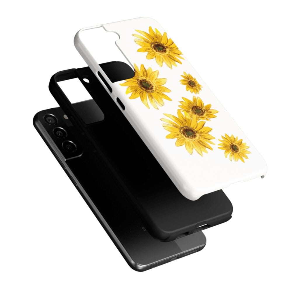 Casetry Golden Garden | Yellow Sunflower Floral Samsung Case - view 23