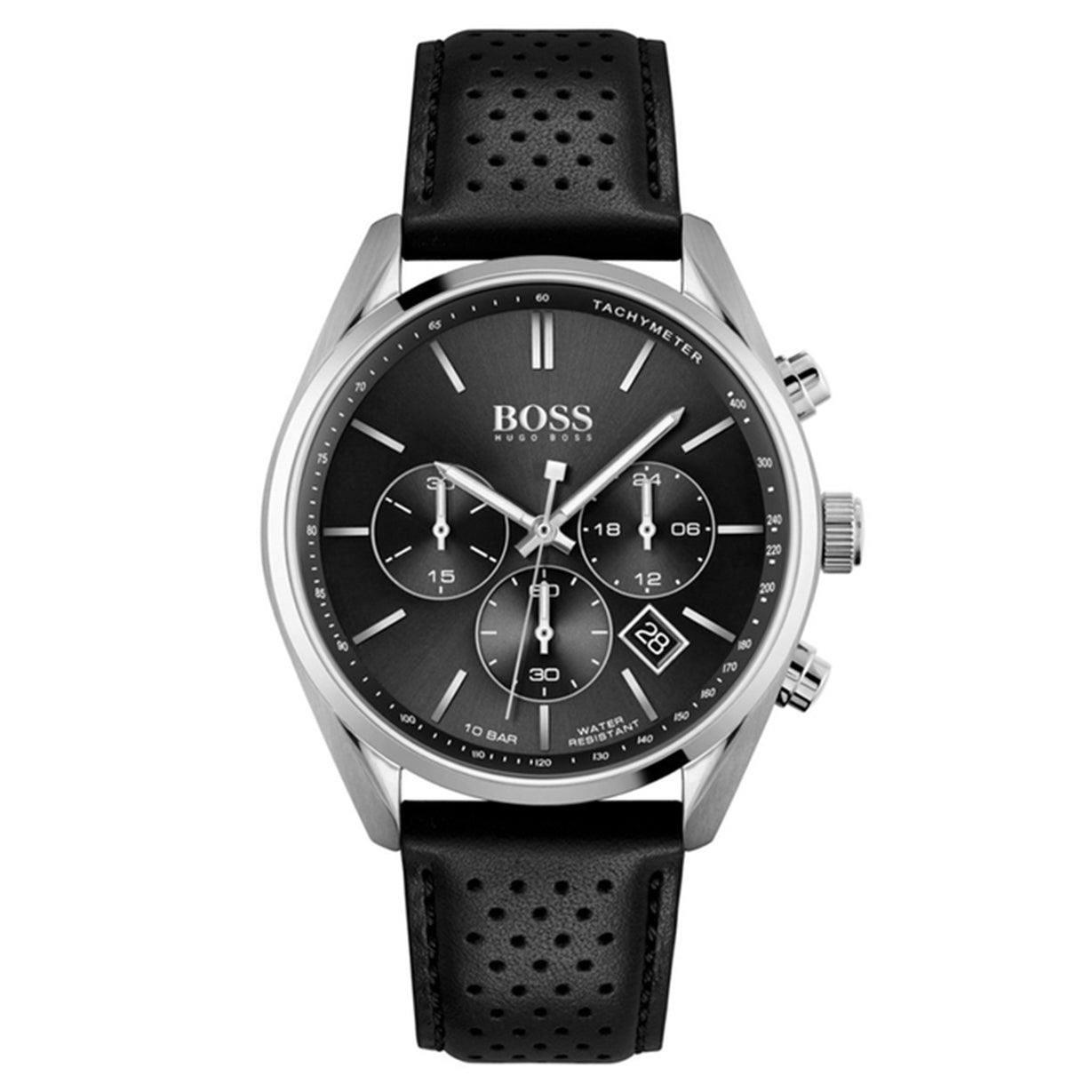 Hugo Boss Champion Black Leather