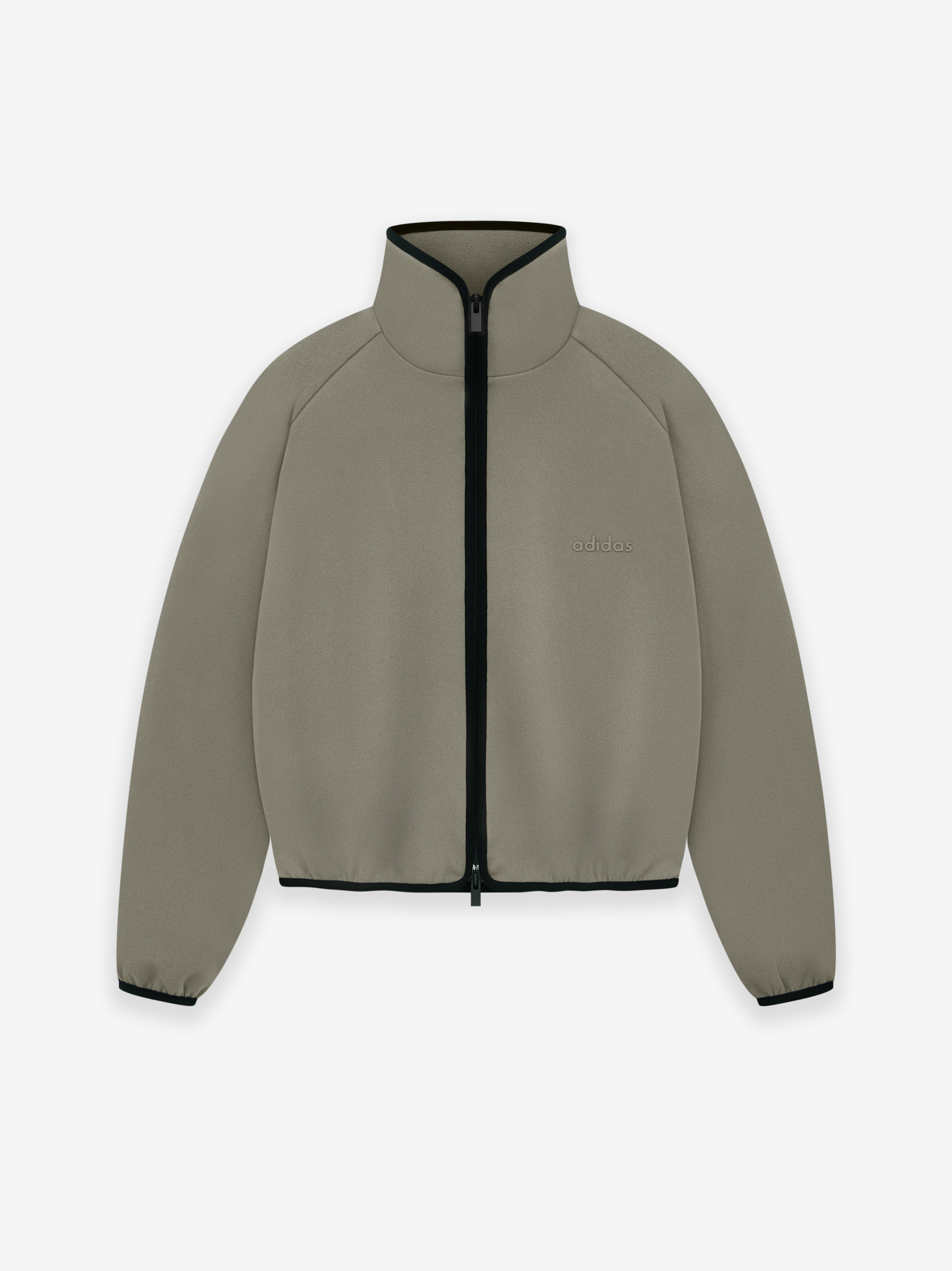 FEAR OF GOD ATHLETICS Womens Suede Fleece Track Jacket
