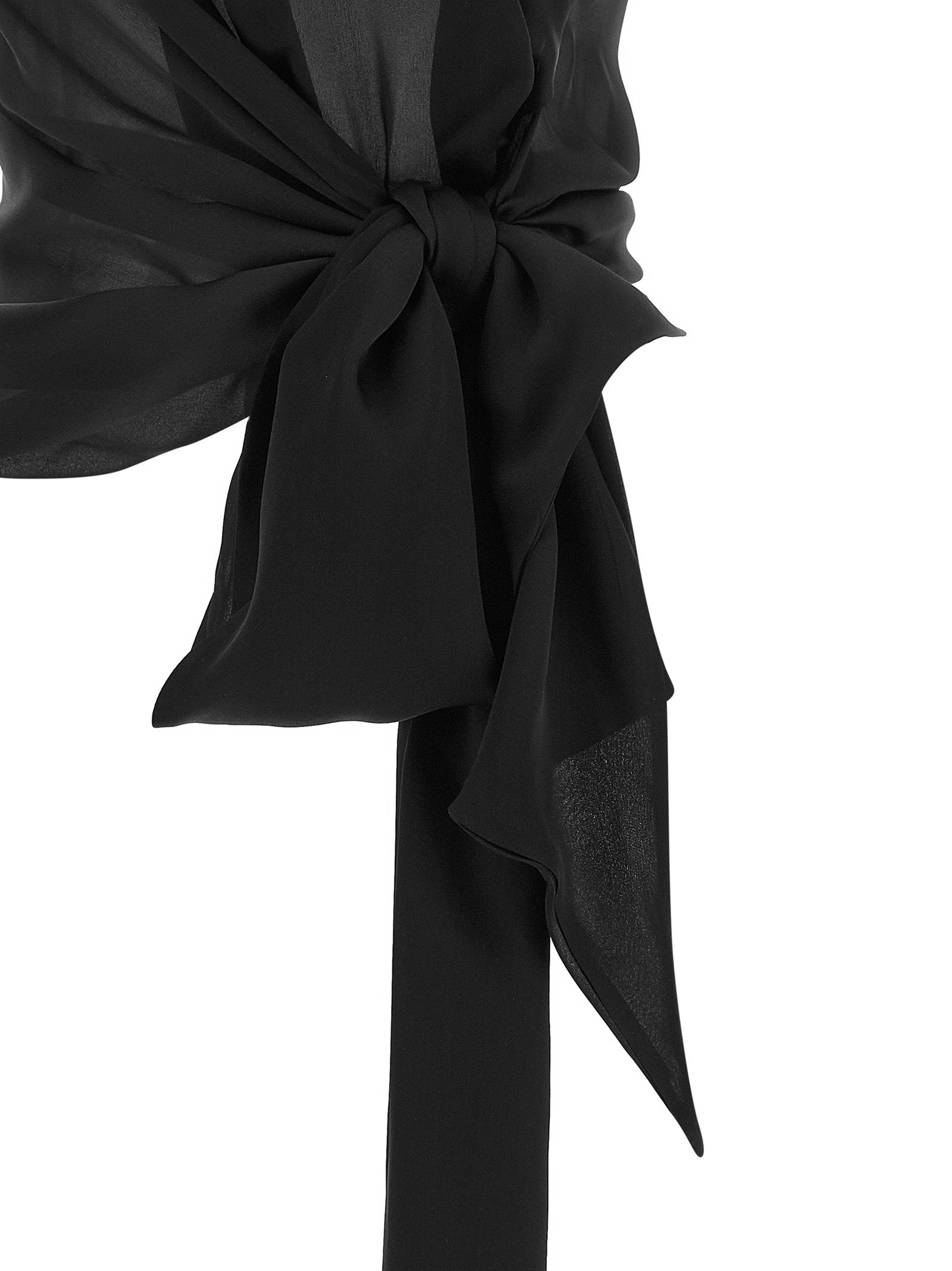 Balmain American Neckline Top – 100% silk - view 3