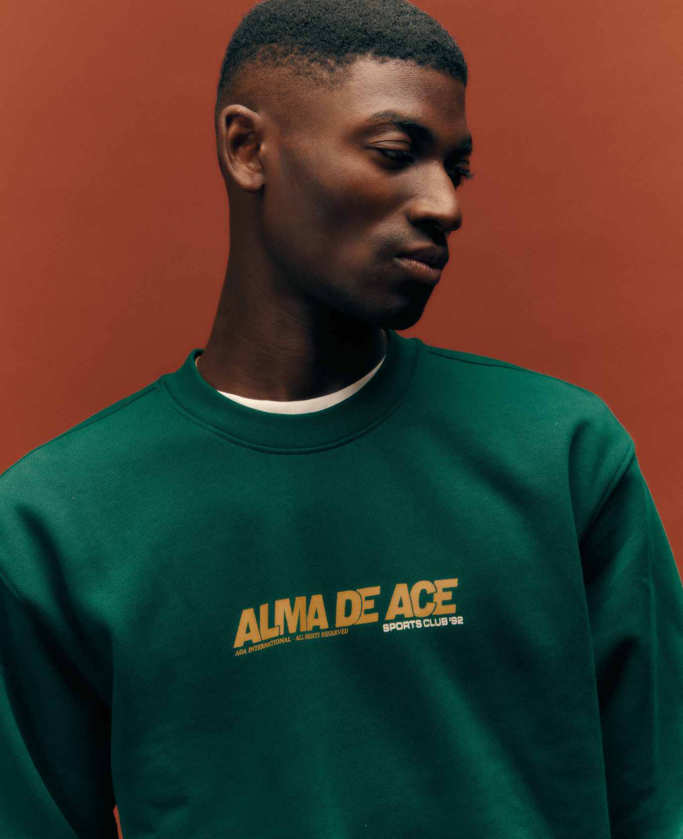 Alma De Ace Sports Club 92 Green Sweatshirt - view 4