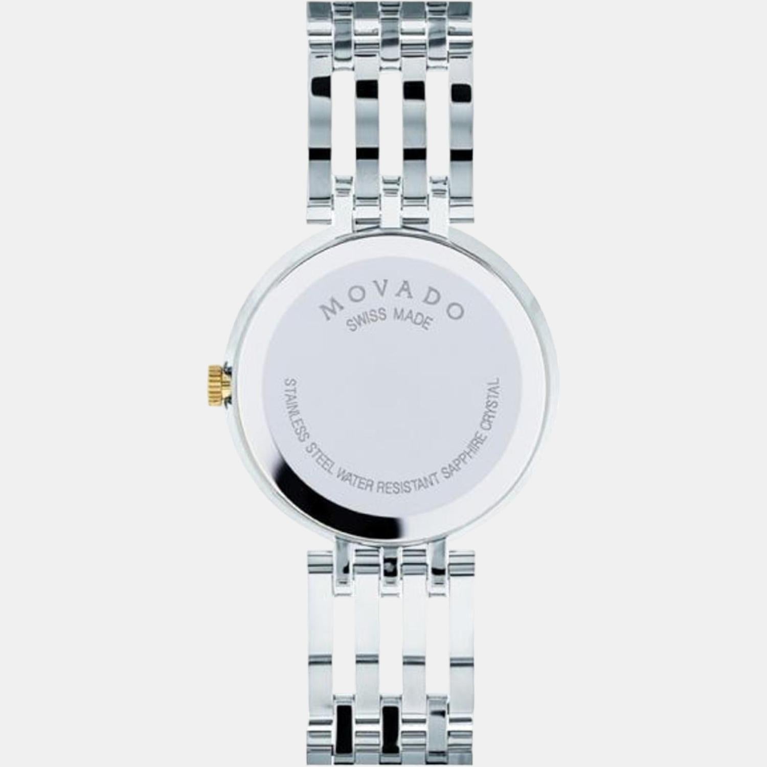 Movado Esperanza Women Quartz Green Dial Analog Stainless Steel Watch 607570 - view 2
