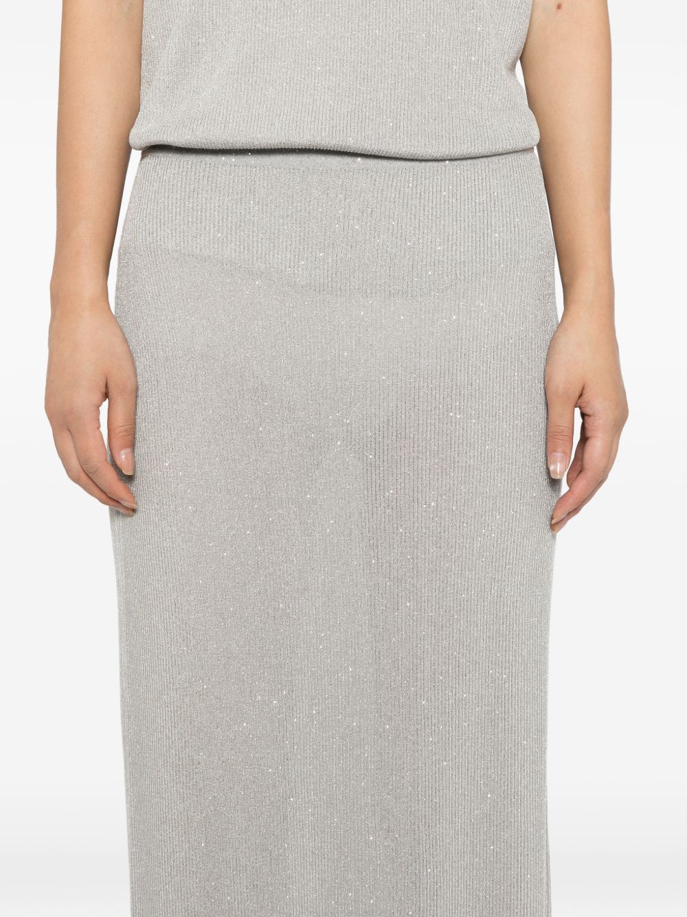 Tom Ford Sequined long skirt - view 2