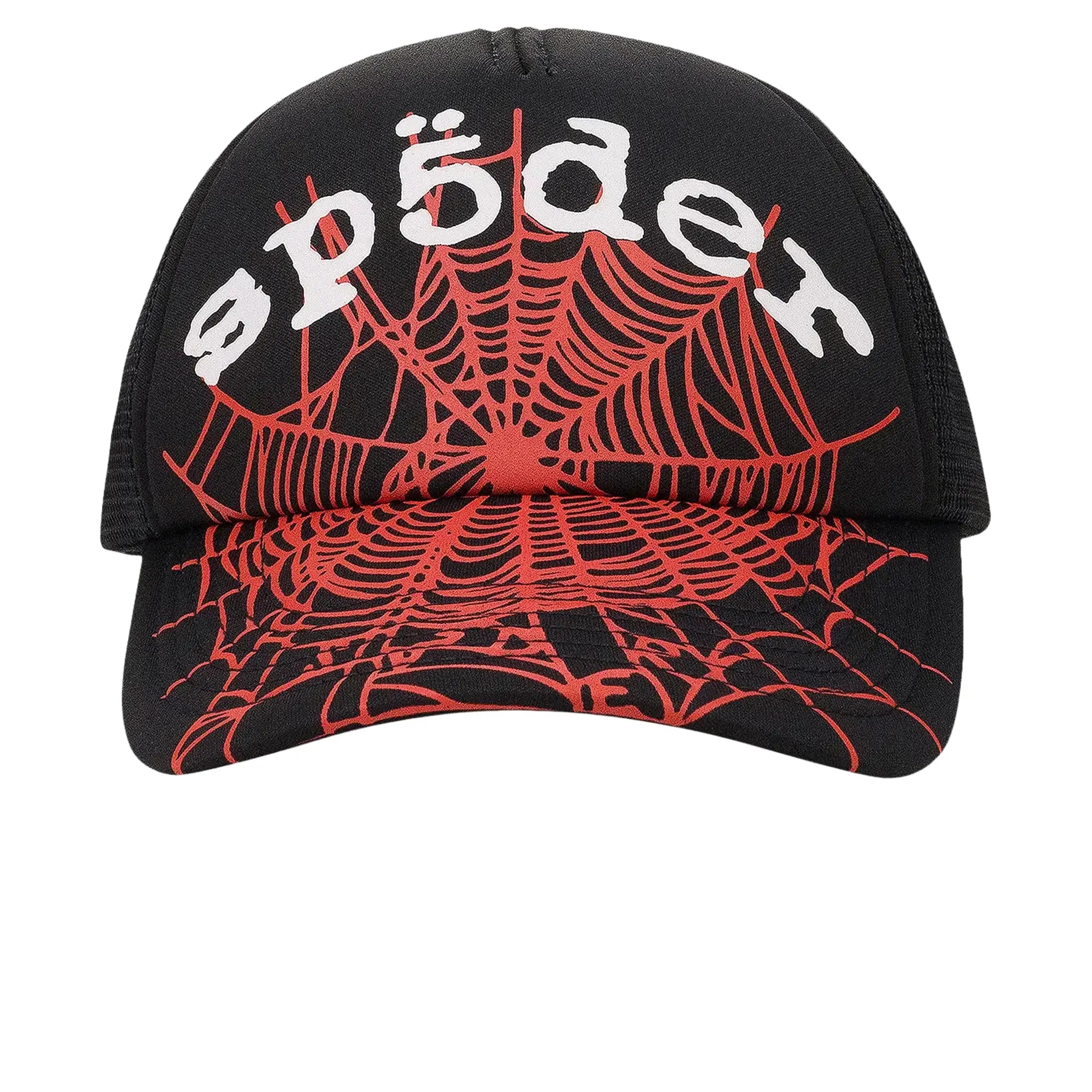 Sp5der OG Web V2 Black Trucker Cap - view 2