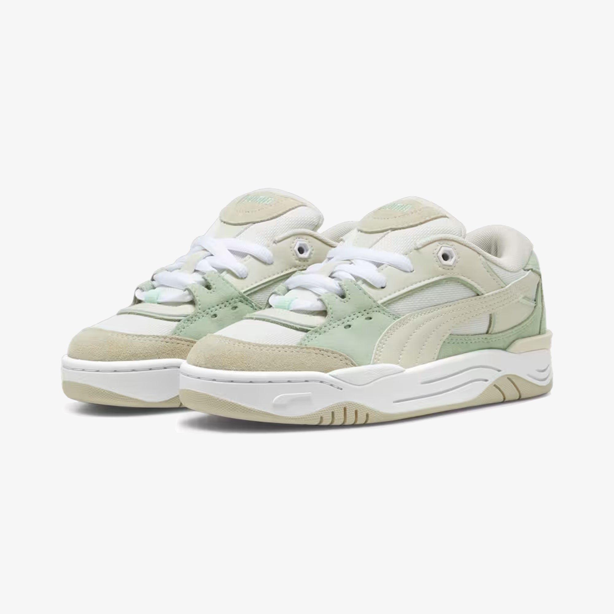 Puma | P-180 { FROSTED IVORY-FRESH MINT - view 2