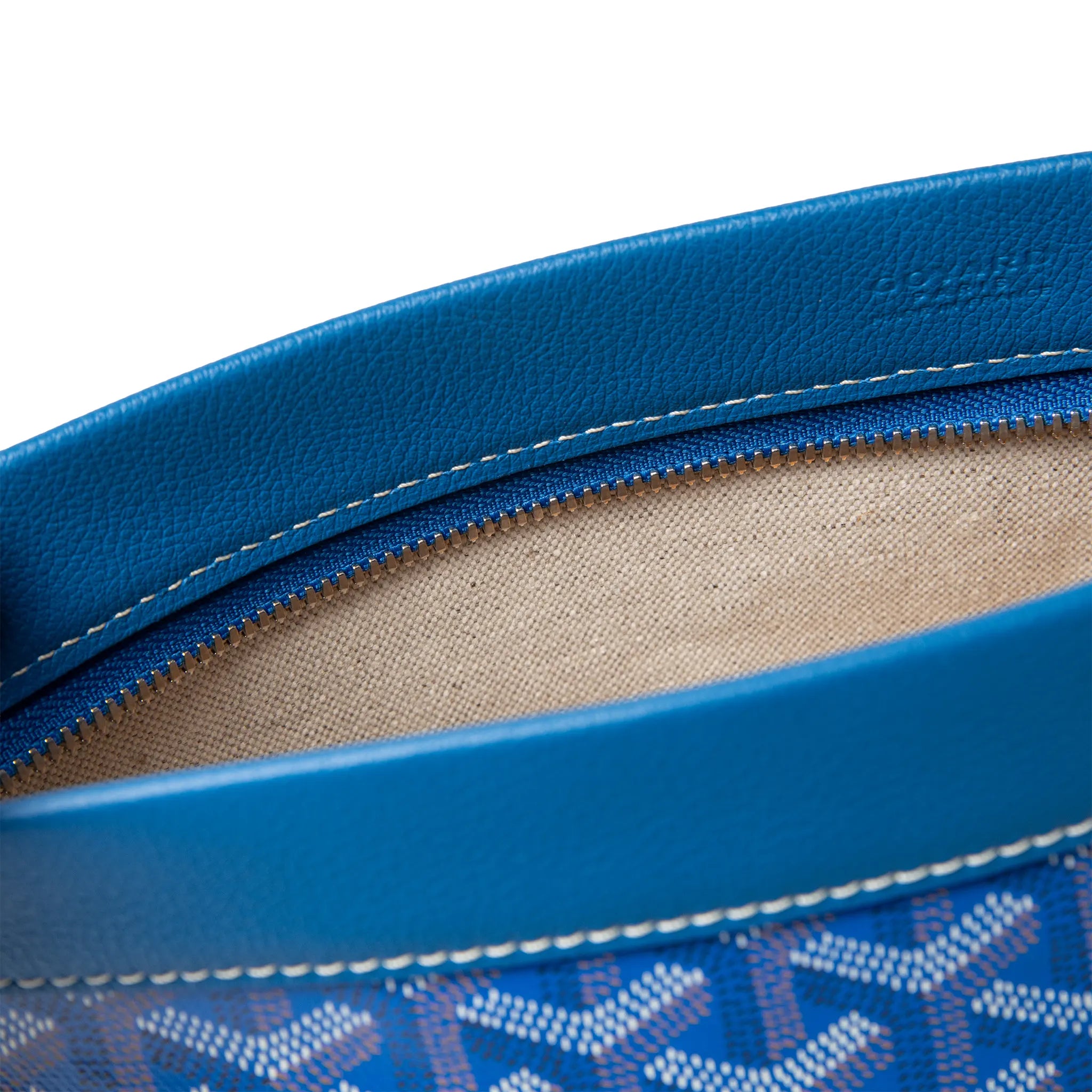 Goyard Conti Sky Blue Pouch - view 4