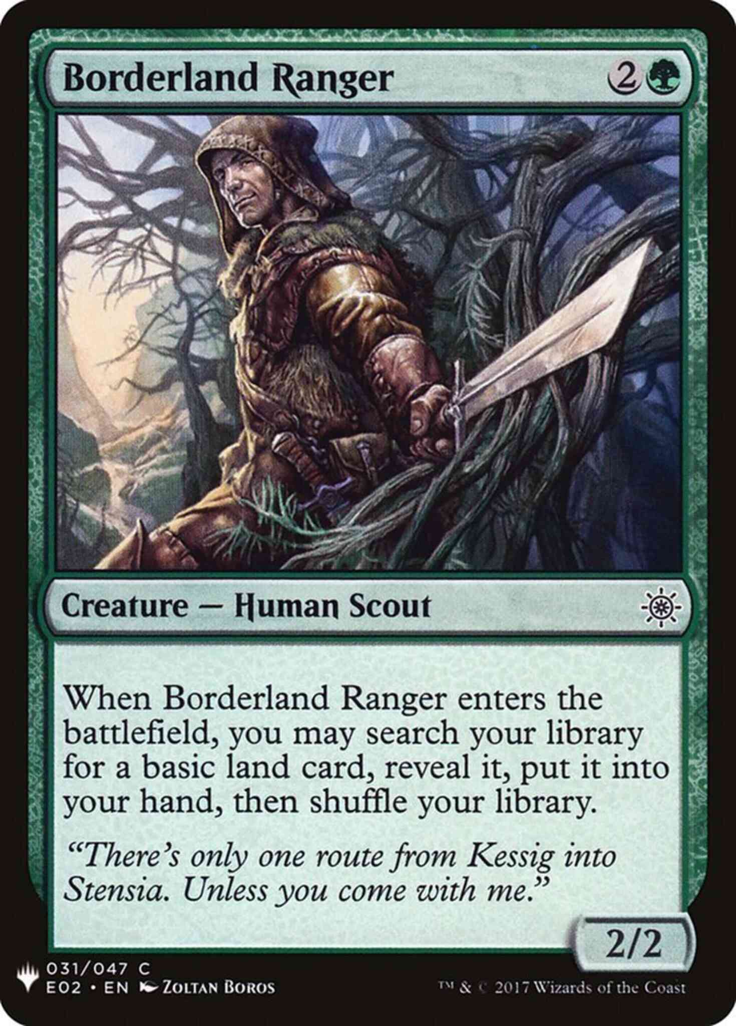 Borderland ranger e02-31 – Magic Borderland Ranger [E02-31] [The List] [Non-Foil]