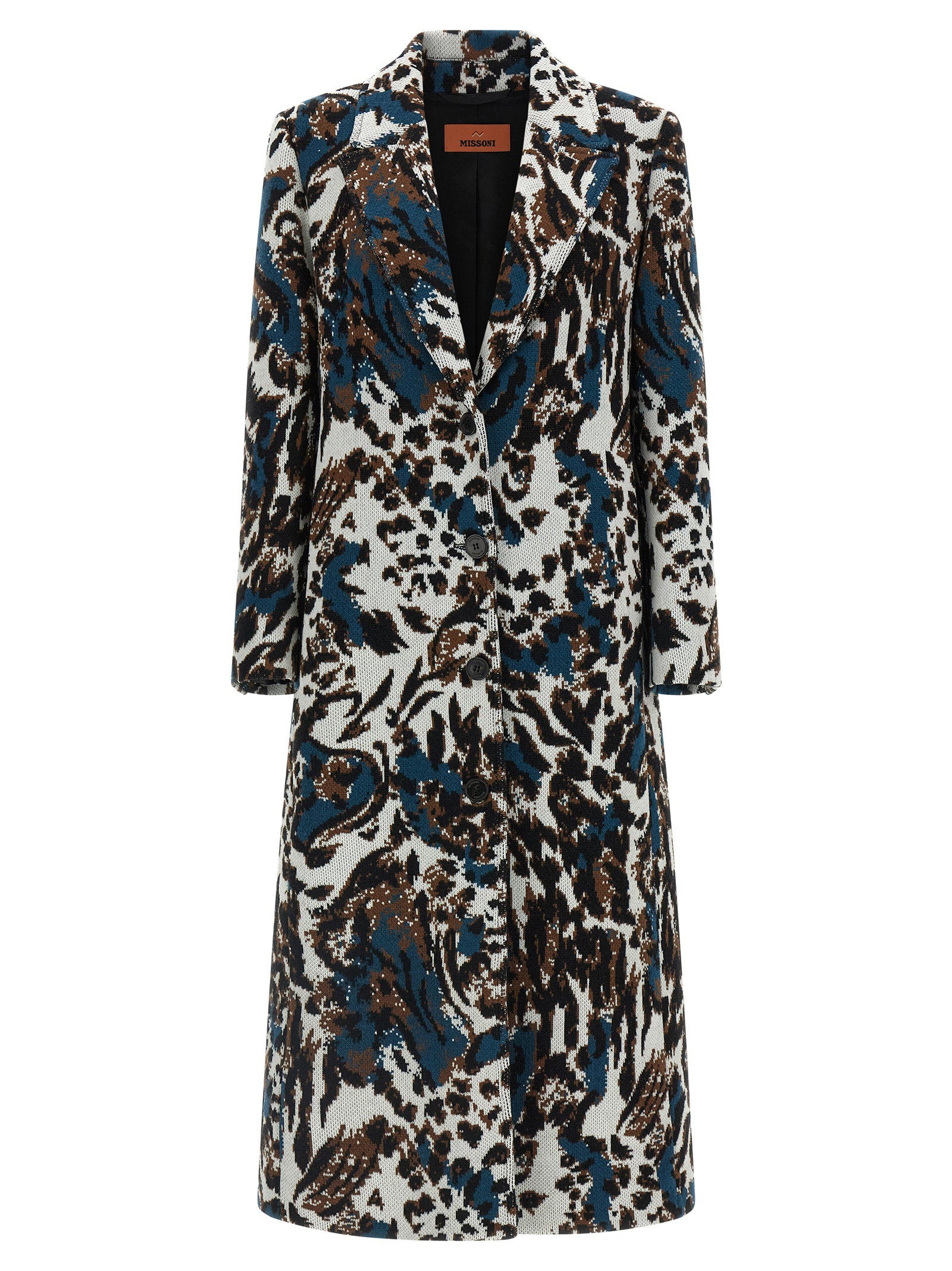 Missoni Animalier Coat – 71% wool, 29% polyamide