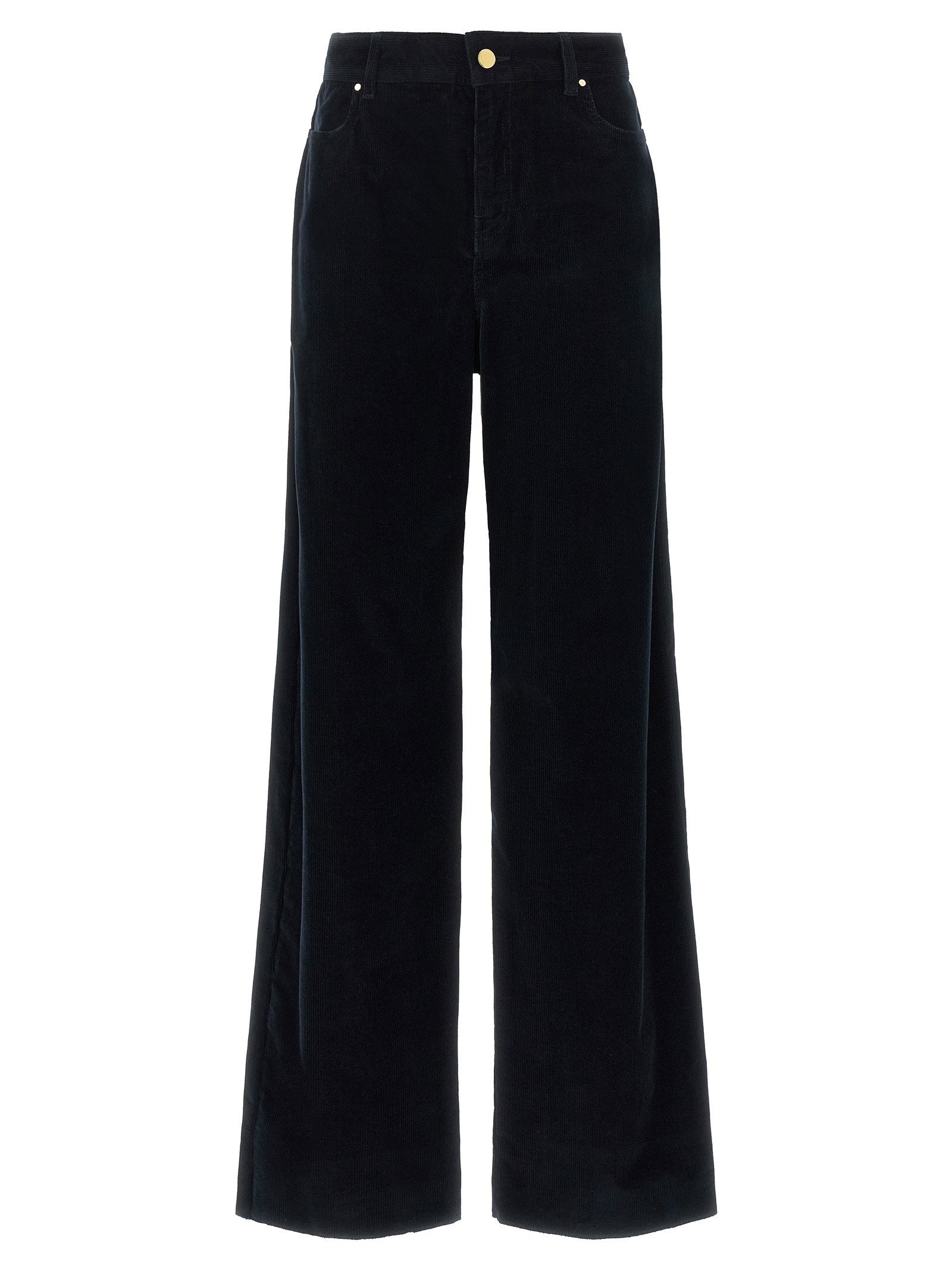 Max Mara Studio Fragola Palazzo Pants – 98% cotton, 2% elastane
