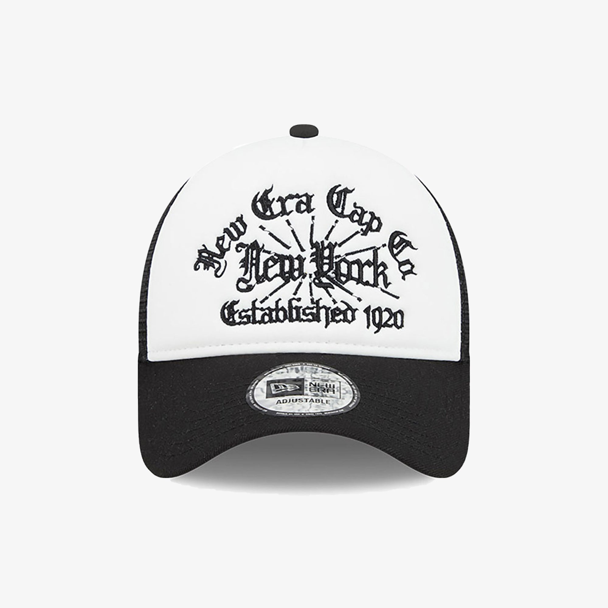 New Era | A-FRAME TRUCKER CAP { WHITE
