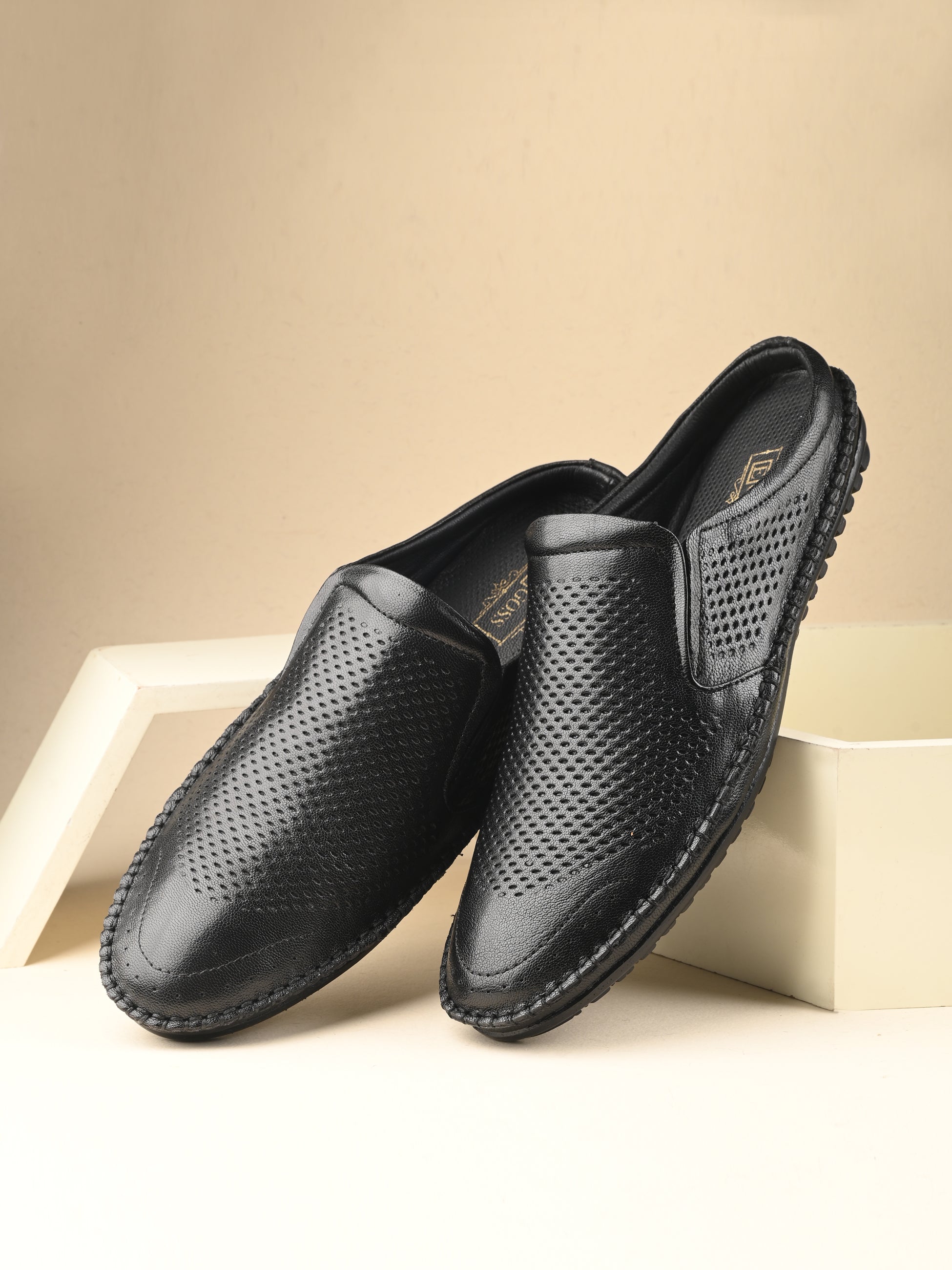 egoss-shoes Egoss Leather Casual Slip On Shoes For Men - view 2