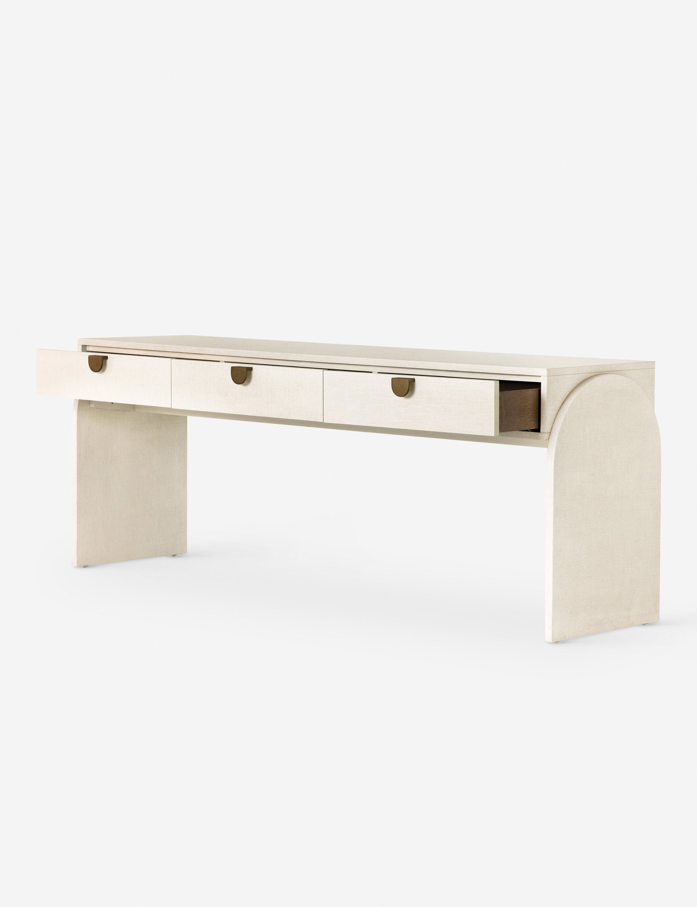 Lulu and Georgia Padilla Console Table – Ivory - view 2