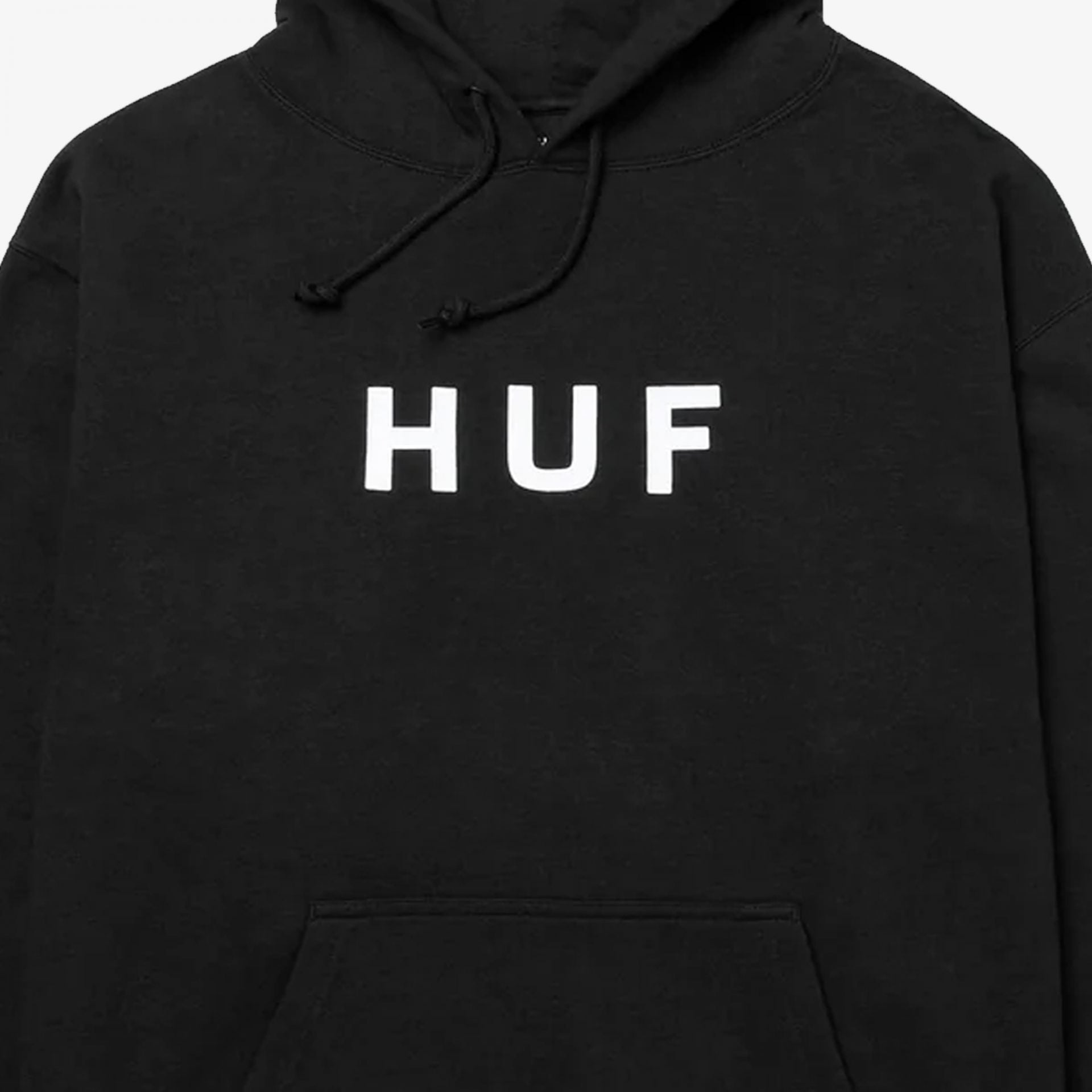Huf | Essentials Tt Hoodie { Black