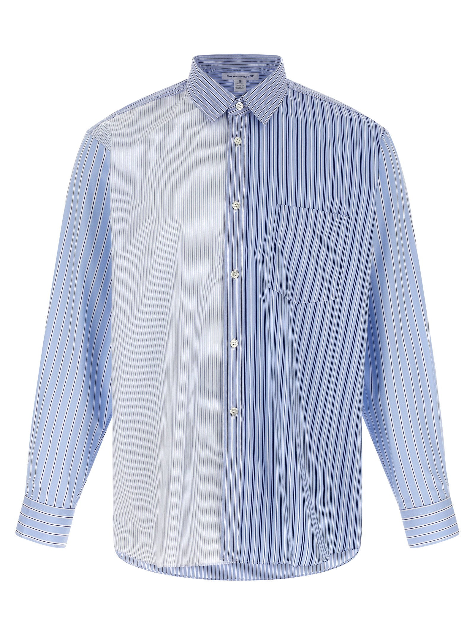 Comme Des Garcons Shirt Patchwork Shirt – 100% cotton