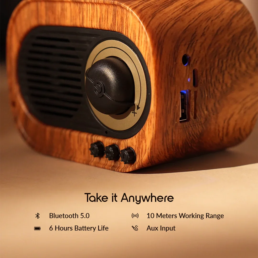 Cpensus Vintage Gramophone Bluetooth Speaker - view 2