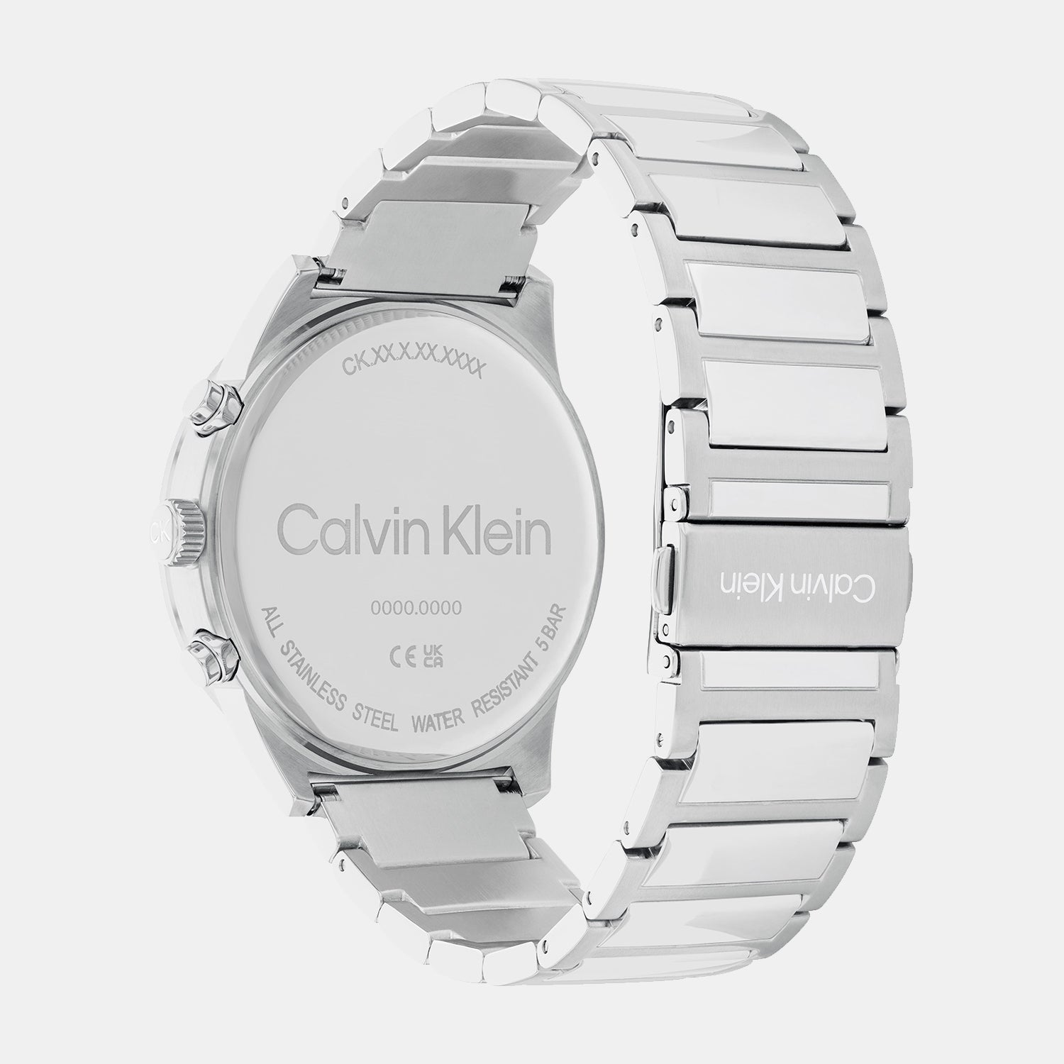 Calvin Klein Ck Impressive Men Quartz Blue Dial Chronograph Stainless Steel Watch 25200293 - view 3