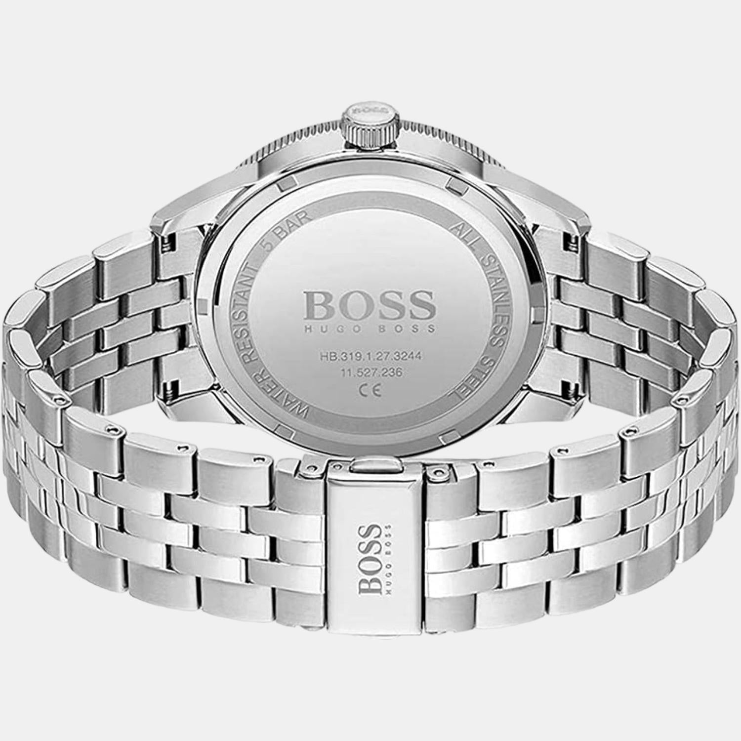 Boss Drifter Men Quartz Black Dial Analog Stainless Steel Watch 1513911 - view 3
