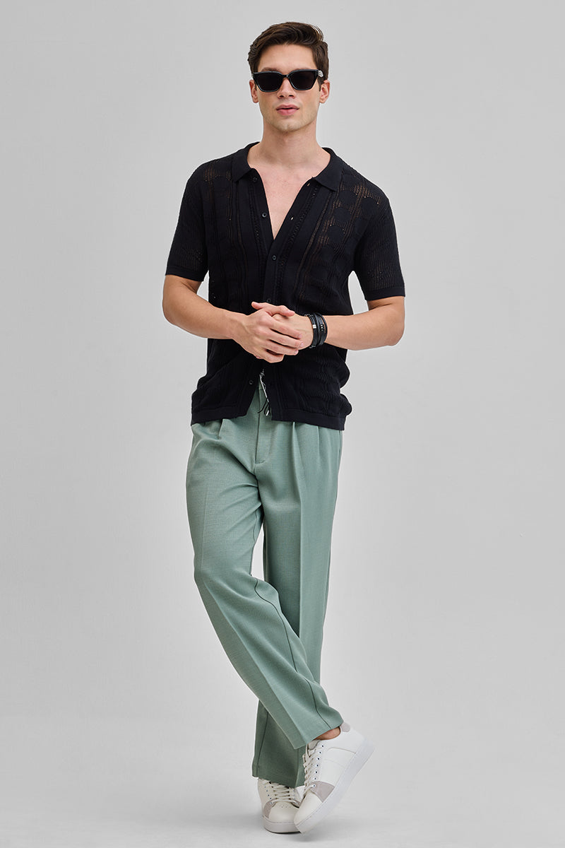 SNITCH Sage Relaxed Fit Korean Trousers - view 3